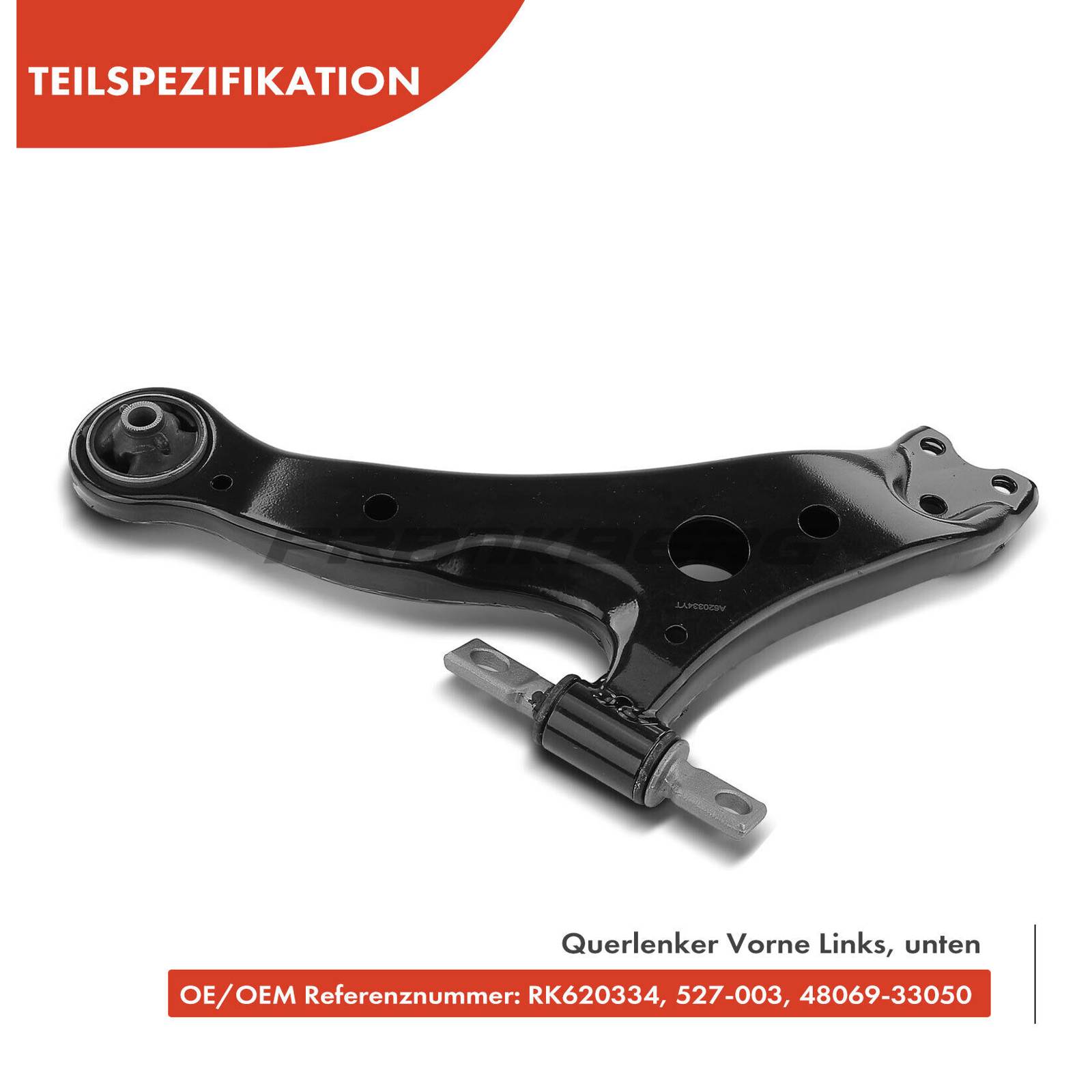 Control/Trailing Arm, wheel suspension