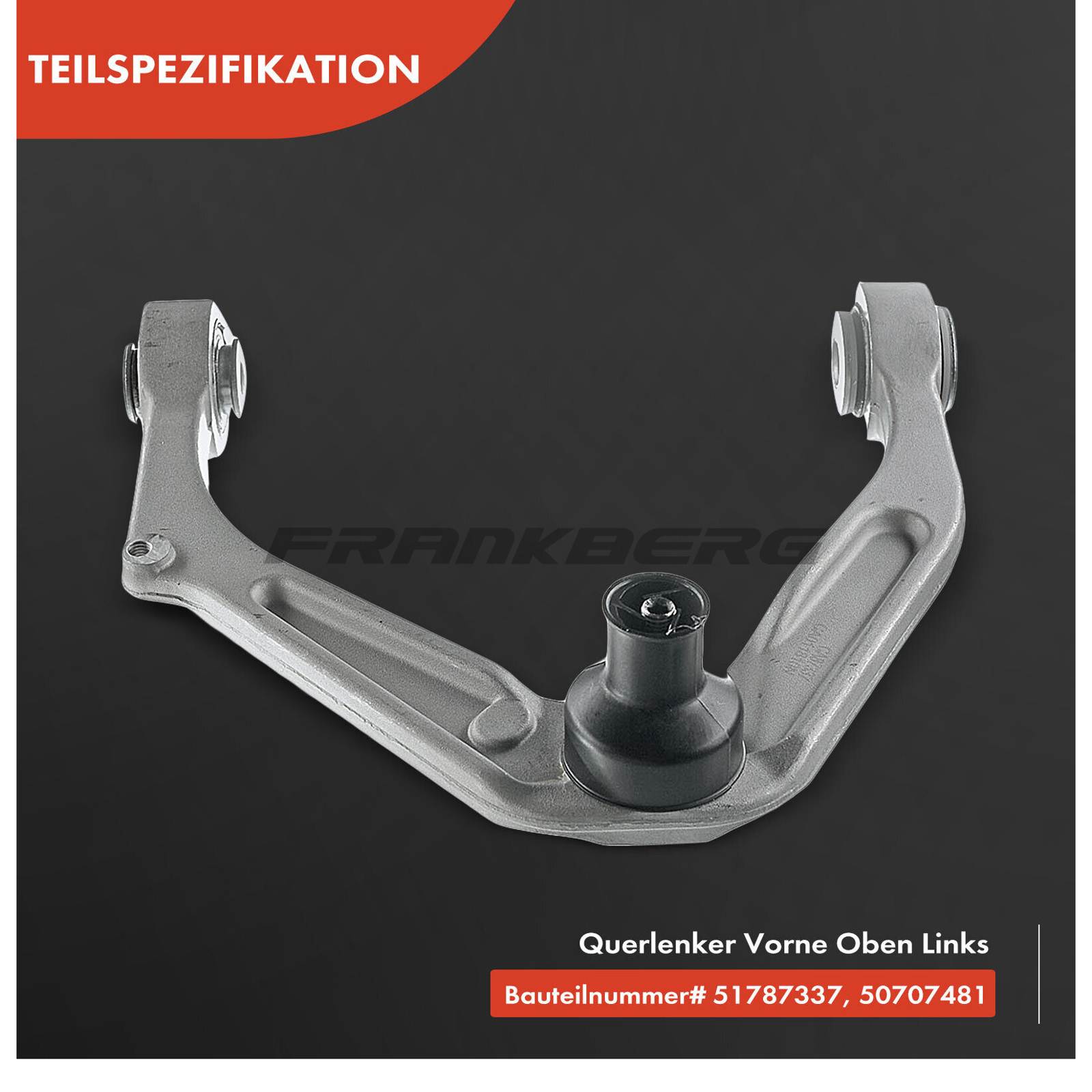 Control/Trailing Arm, wheel suspension
