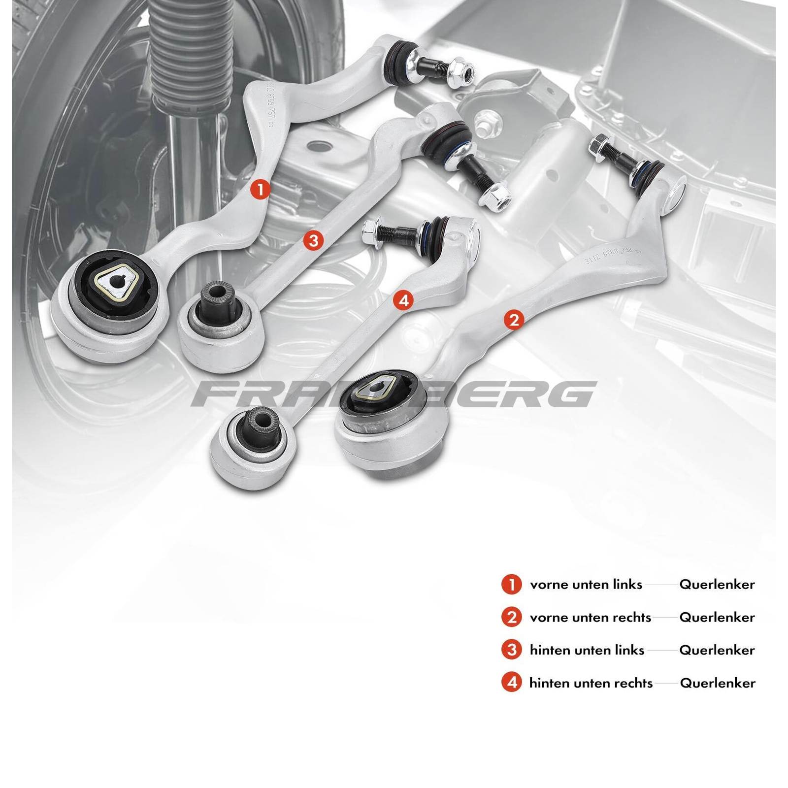 Control/Trailing Arm, wheel suspension (5481FB0006723)