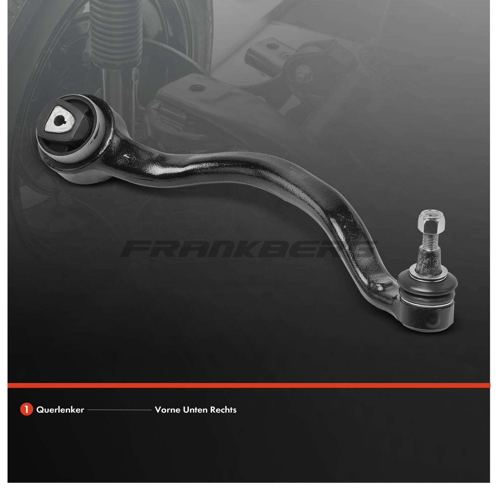 Control/Trailing Arm, wheel suspension
