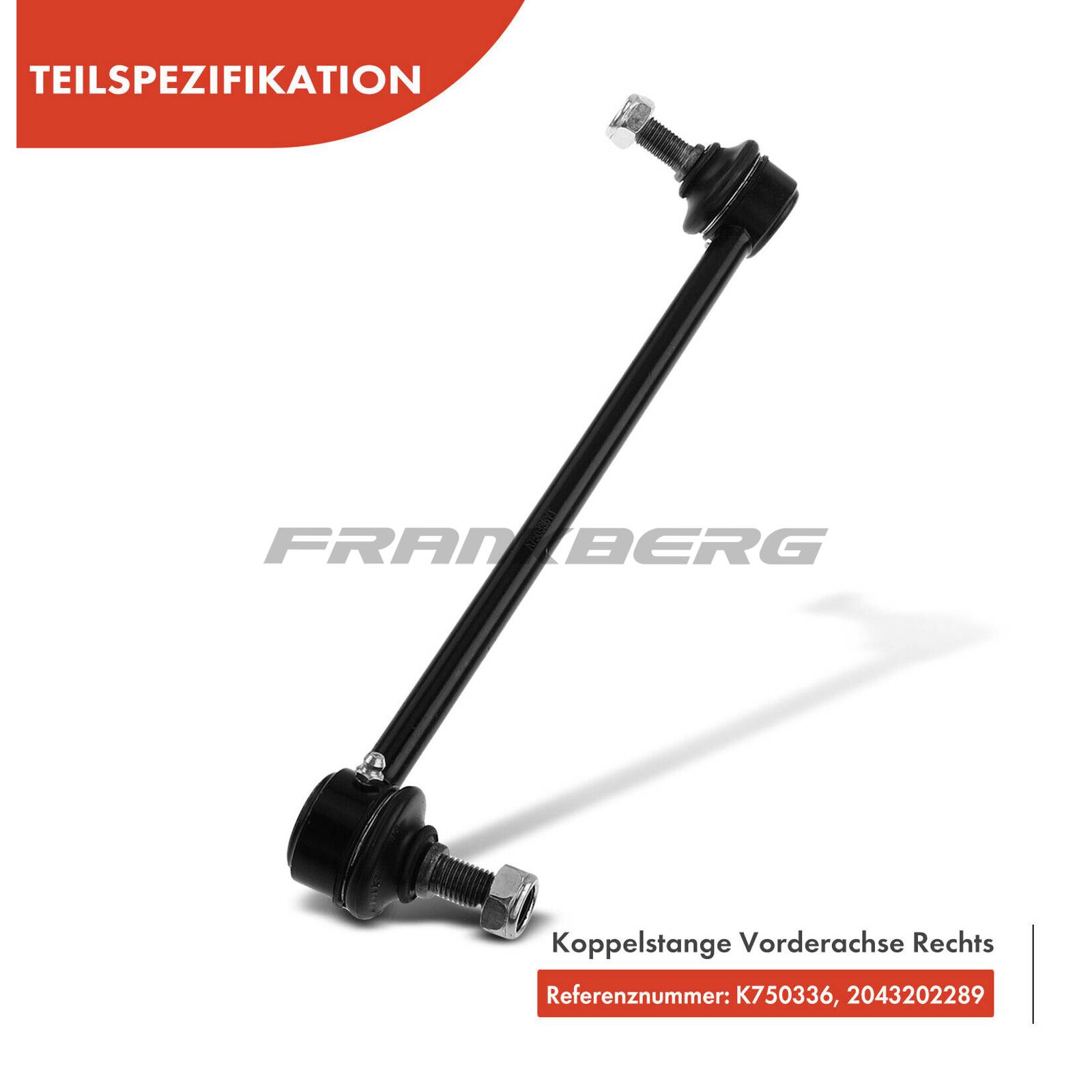 Bushing, stabiliser coupling rod
