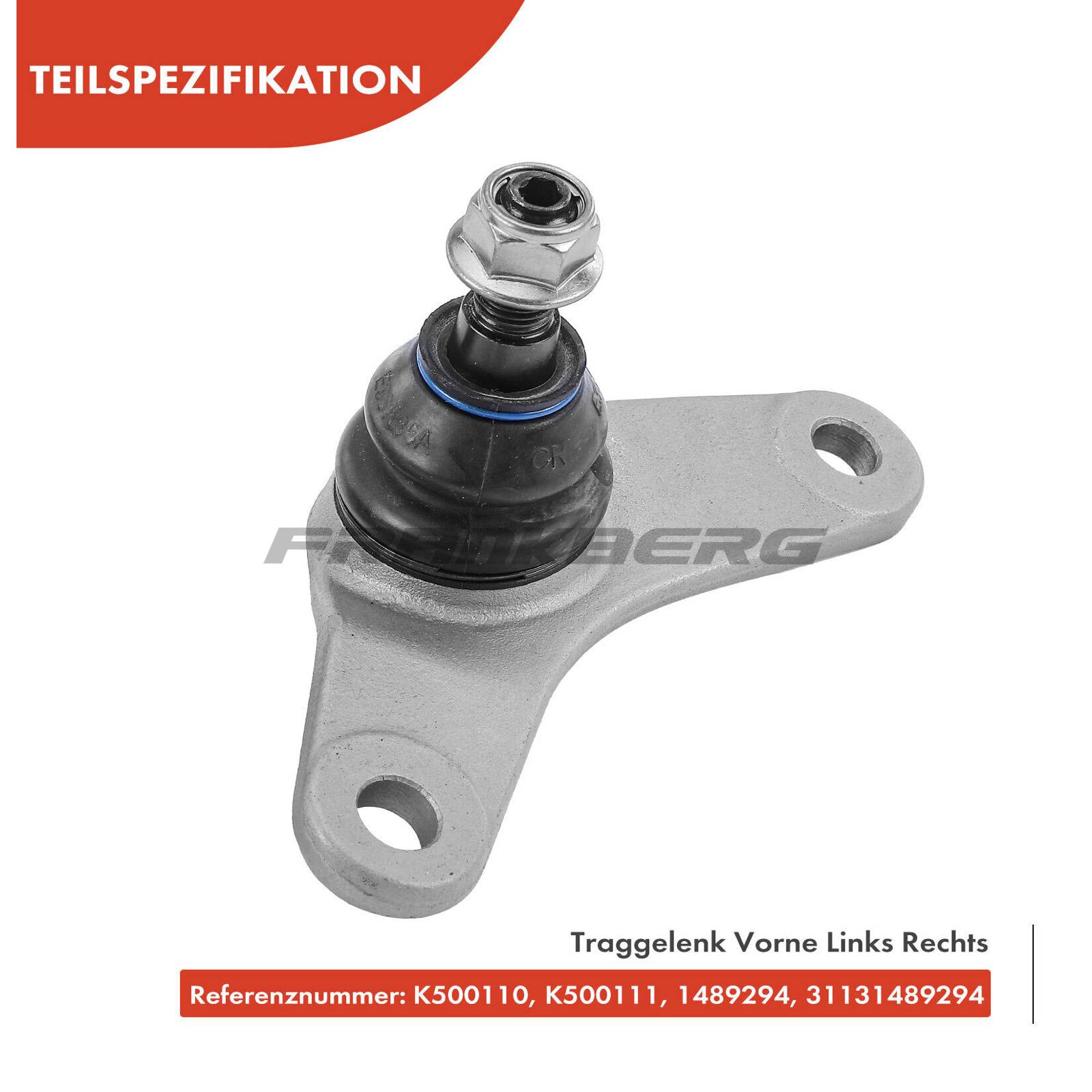 Control/Trailing Arm, wheel suspension