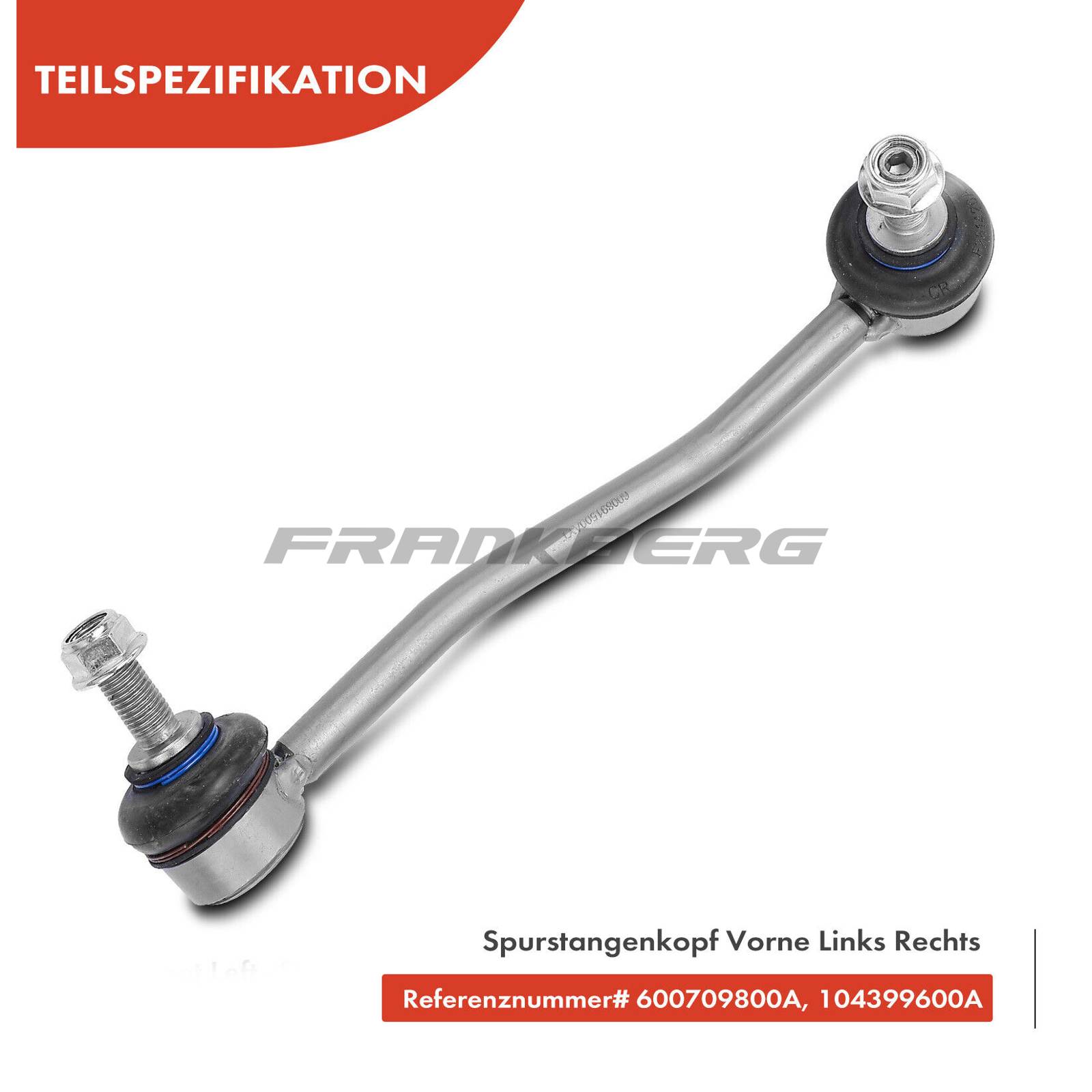 Control/Trailing Arm, wheel suspension