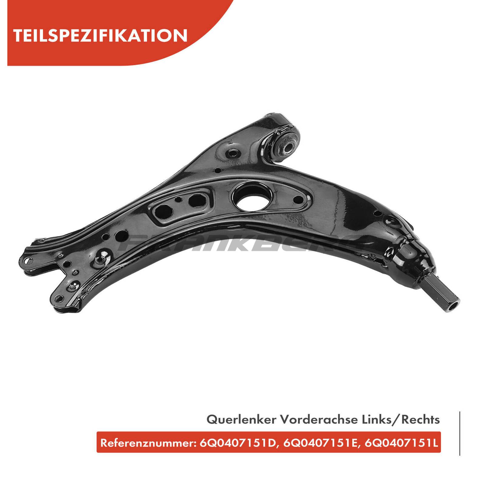 Control/Trailing Arm, wheel suspension