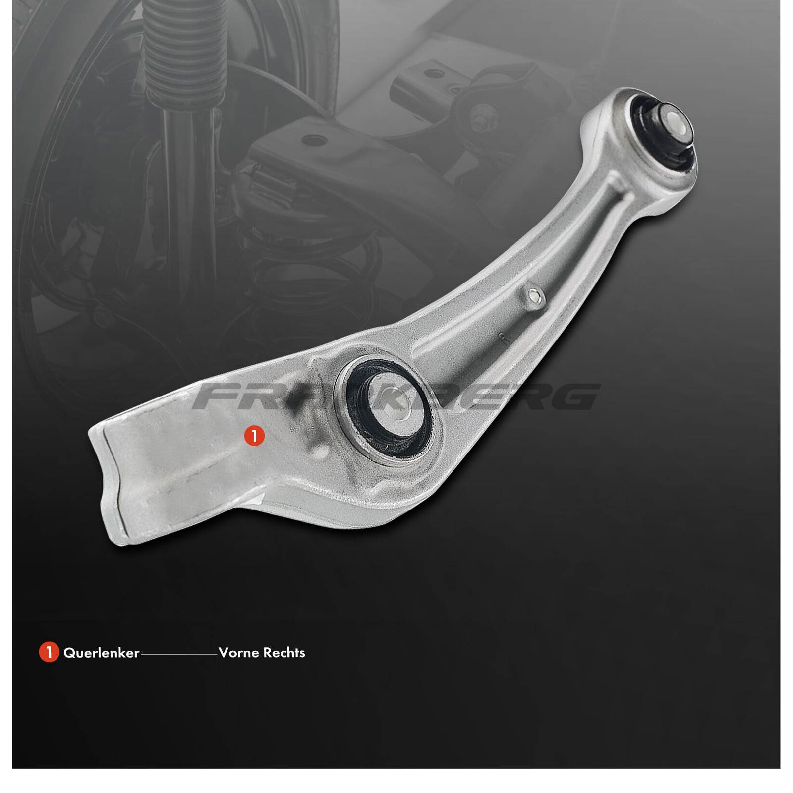 Control/Trailing Arm, wheel suspension