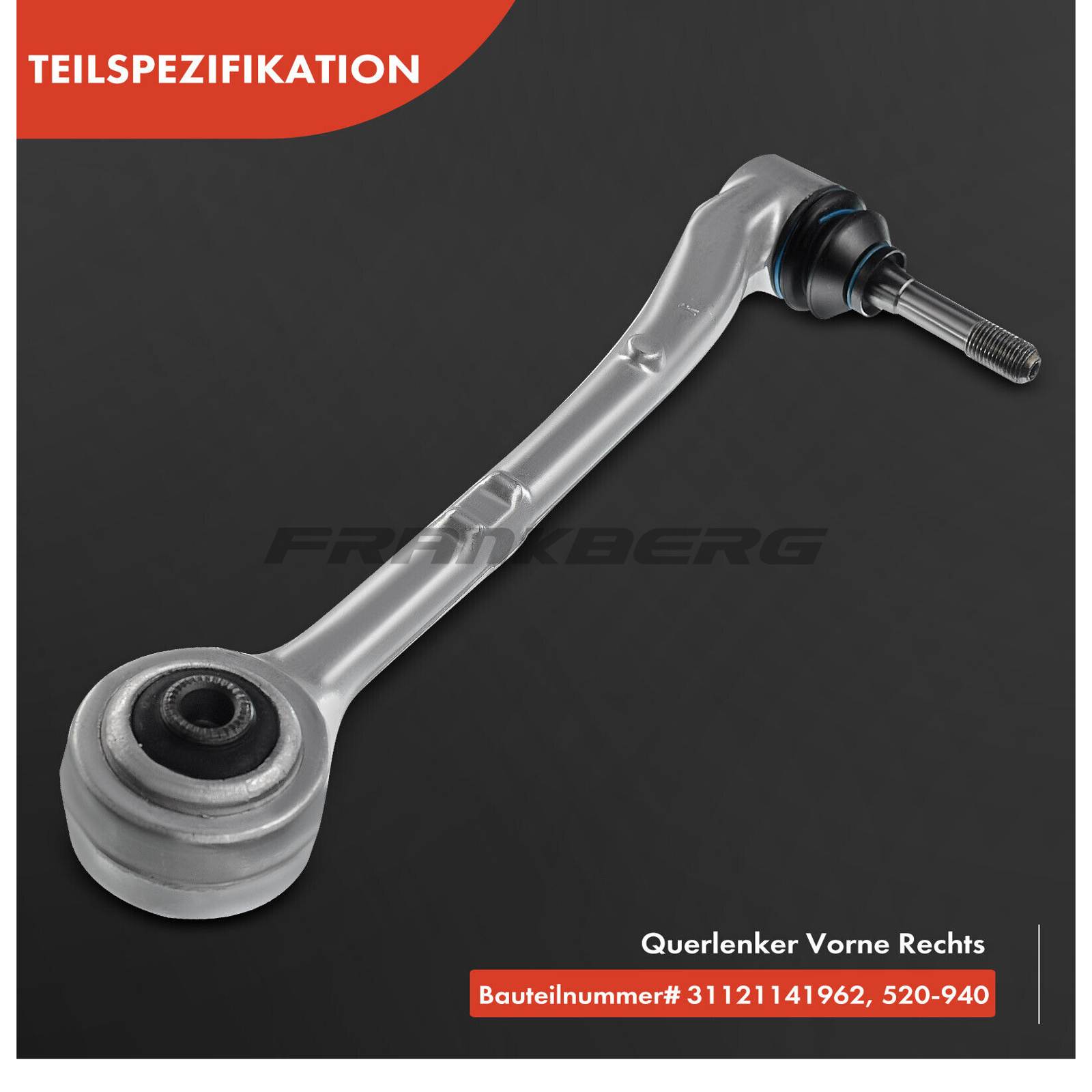 Control/Trailing Arm, wheel suspension