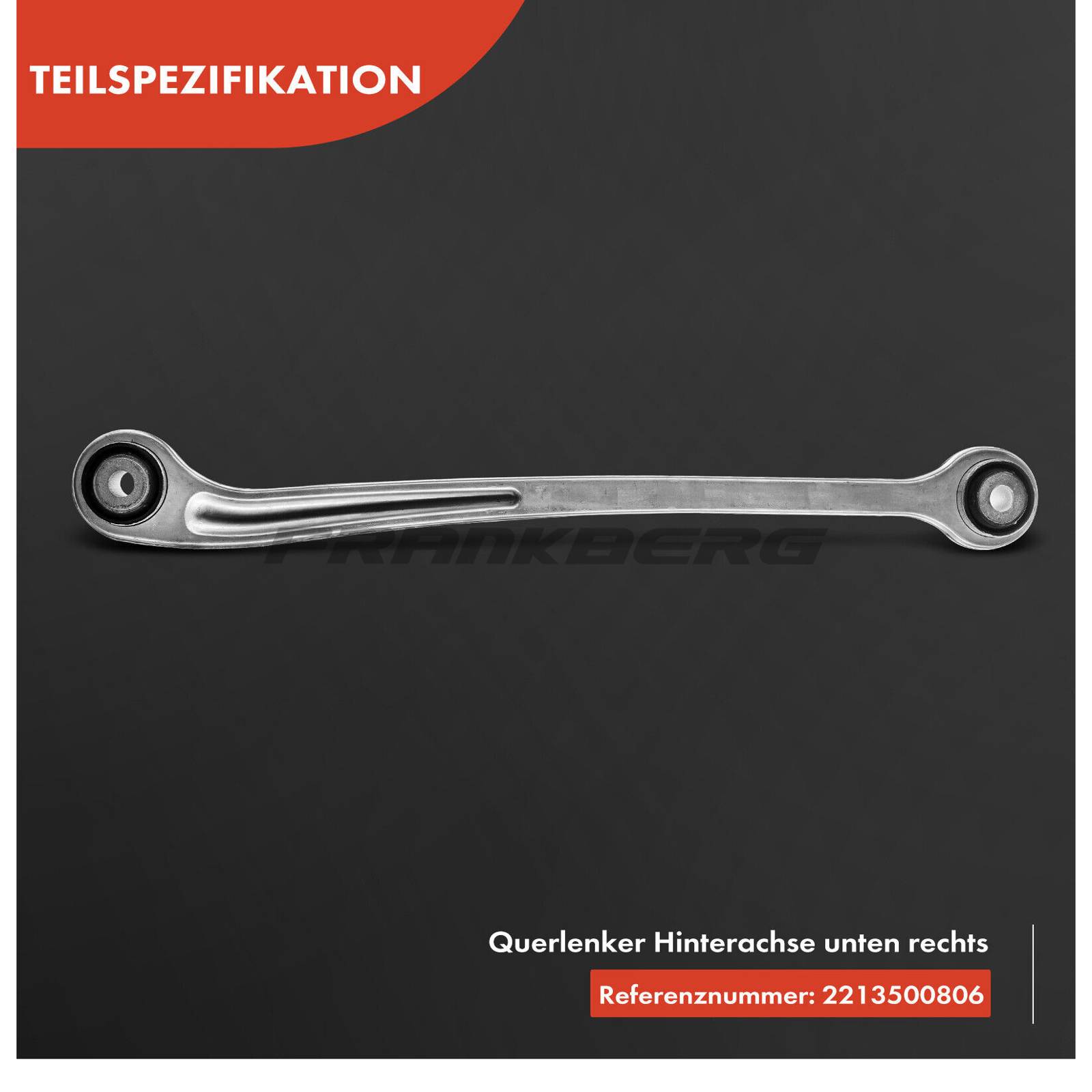 Control/Trailing Arm, wheel suspension