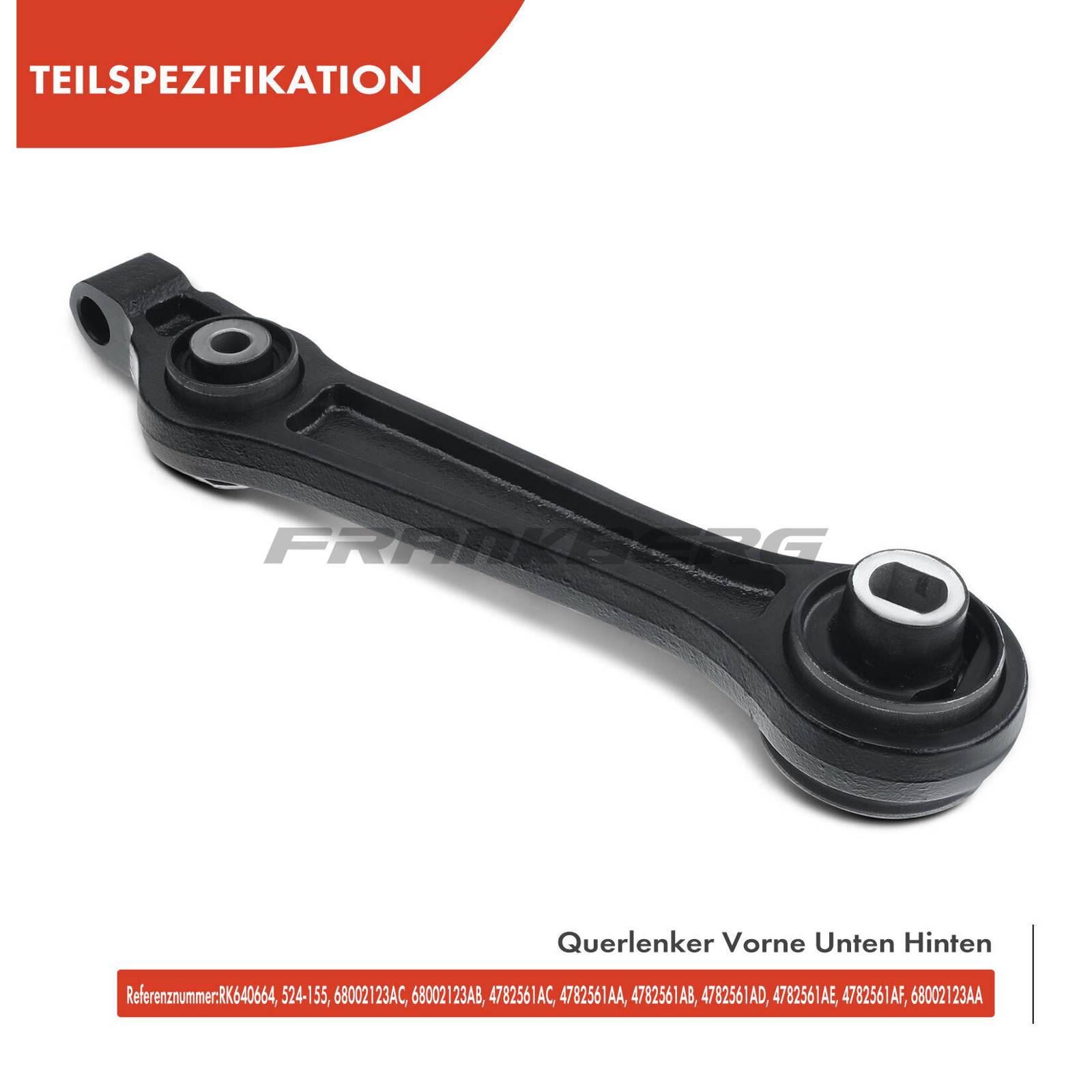 Control/Trailing Arm, wheel suspension