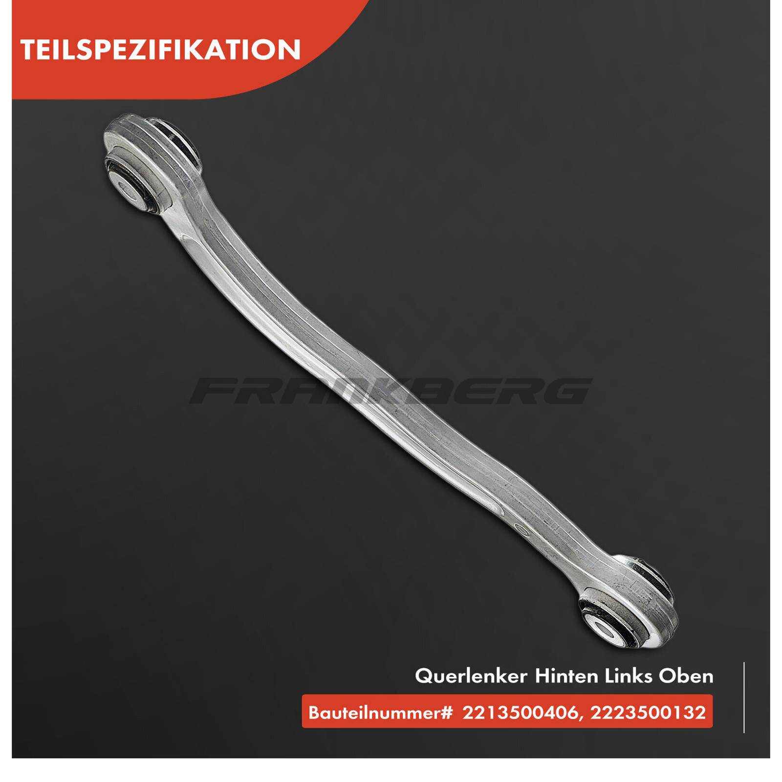 Control/Trailing Arm, wheel suspension