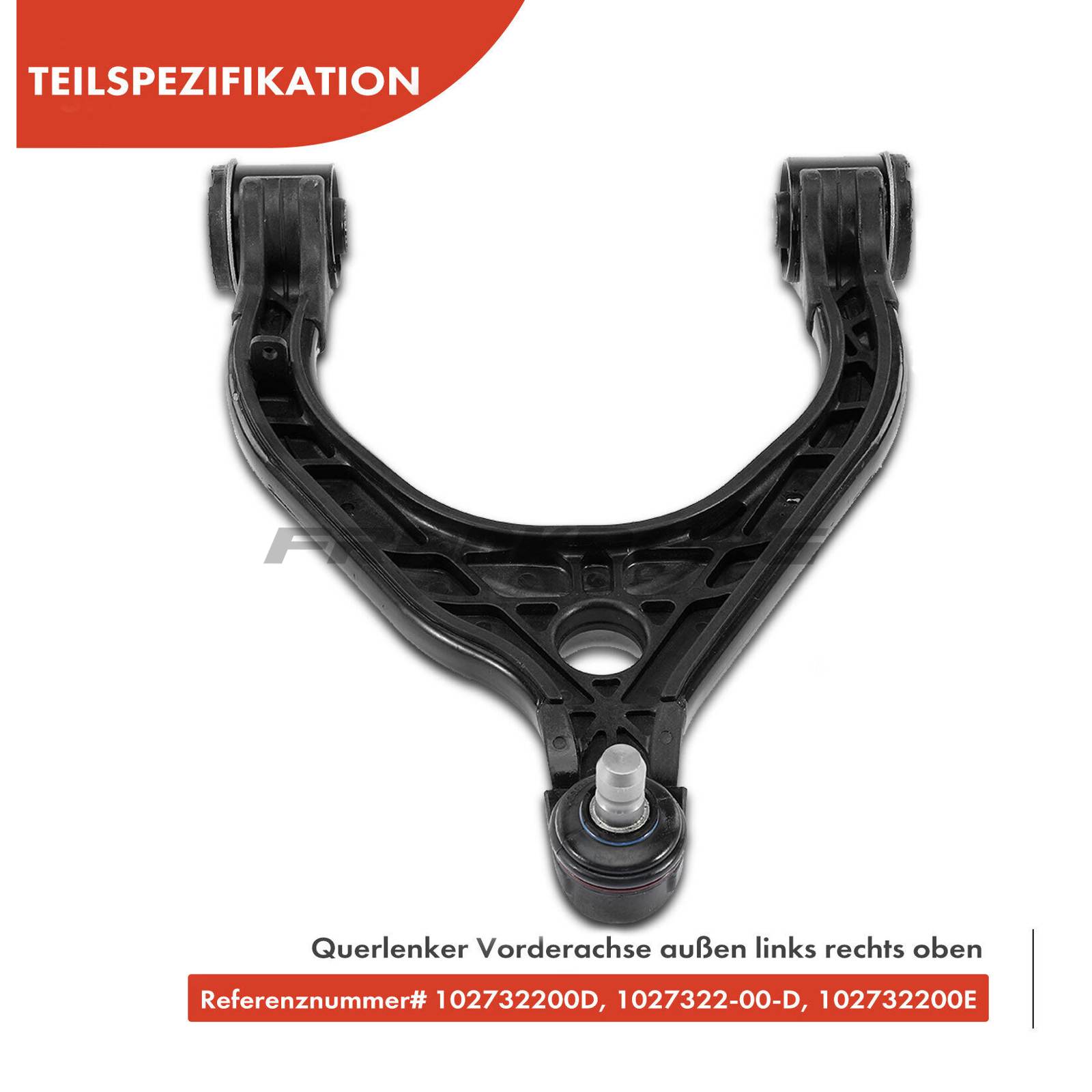 Control/Trailing Arm, wheel suspension