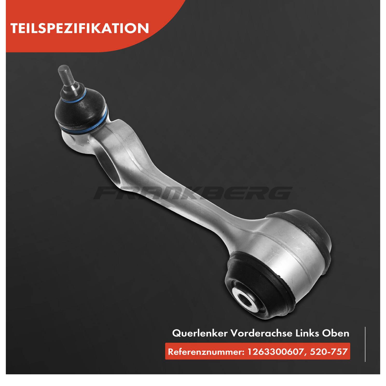 Control/Trailing Arm, wheel suspension