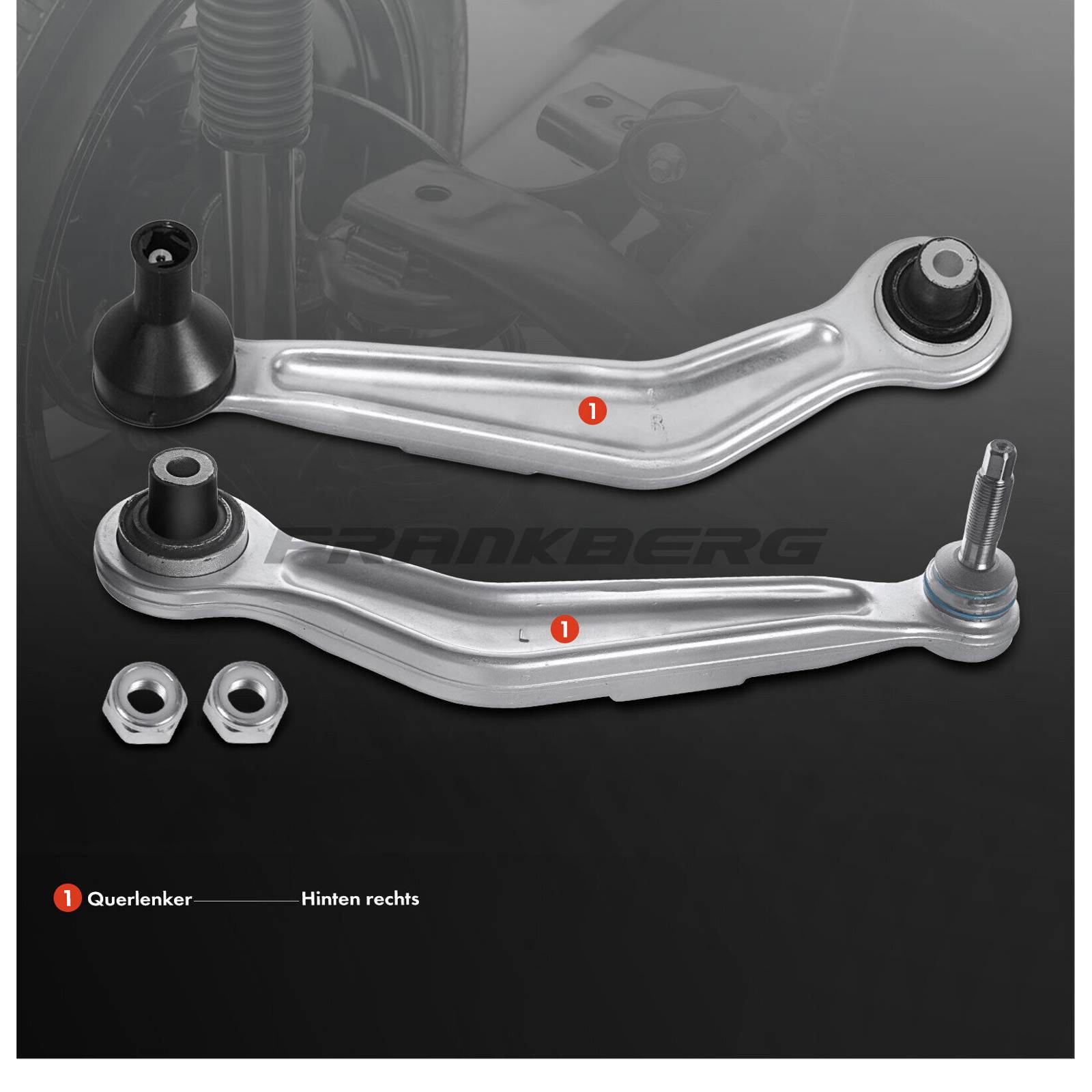 Control/Trailing Arm, wheel suspension