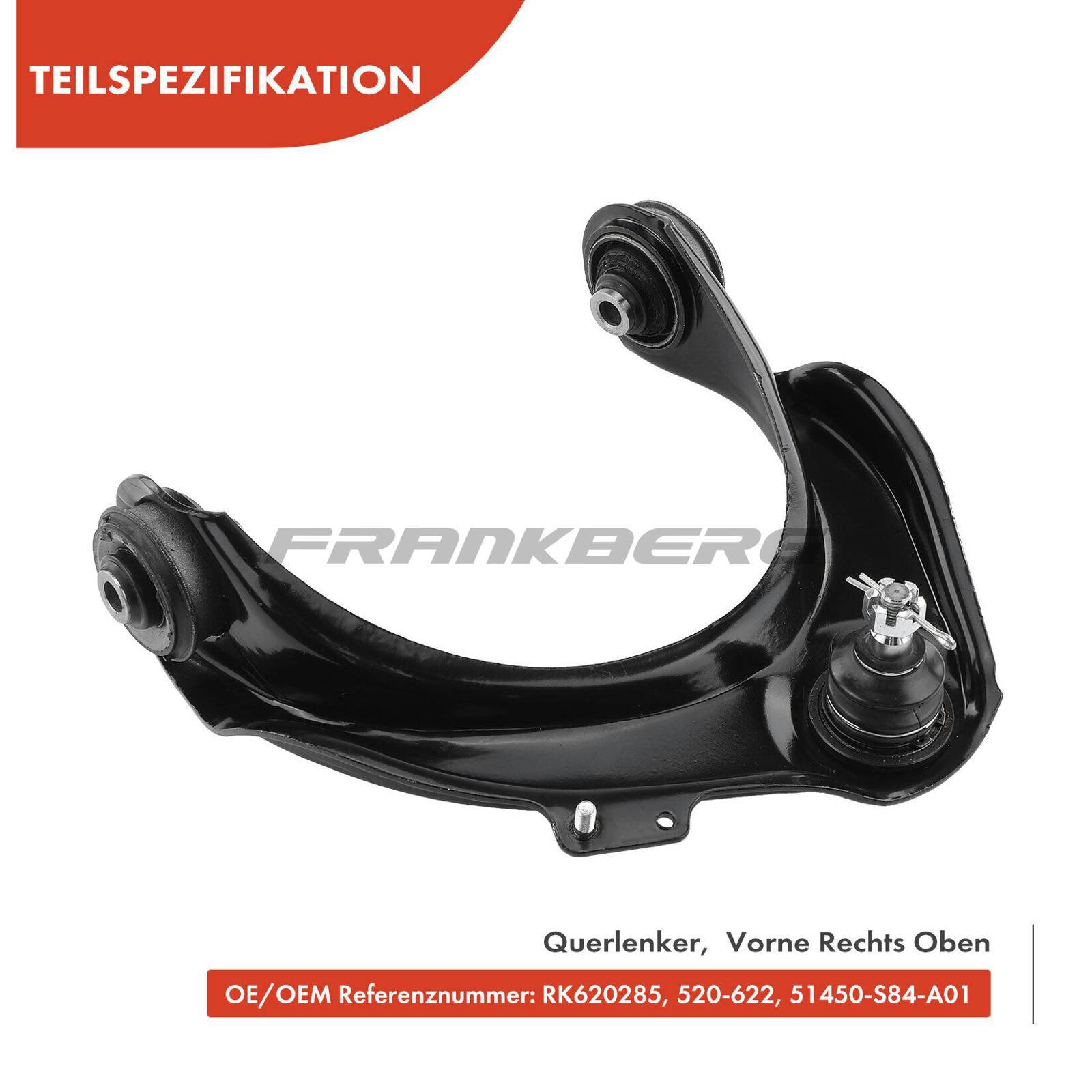 Control/Trailing Arm, wheel suspension