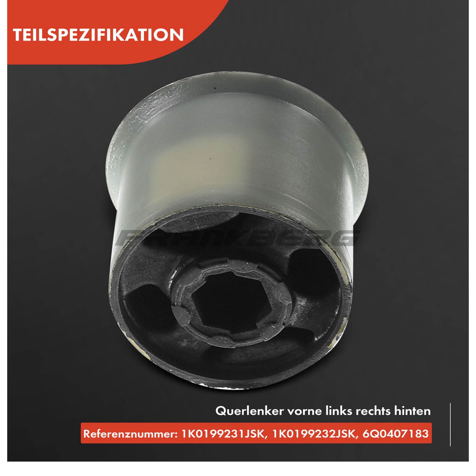 Control/Trailing Arm, wheel suspension