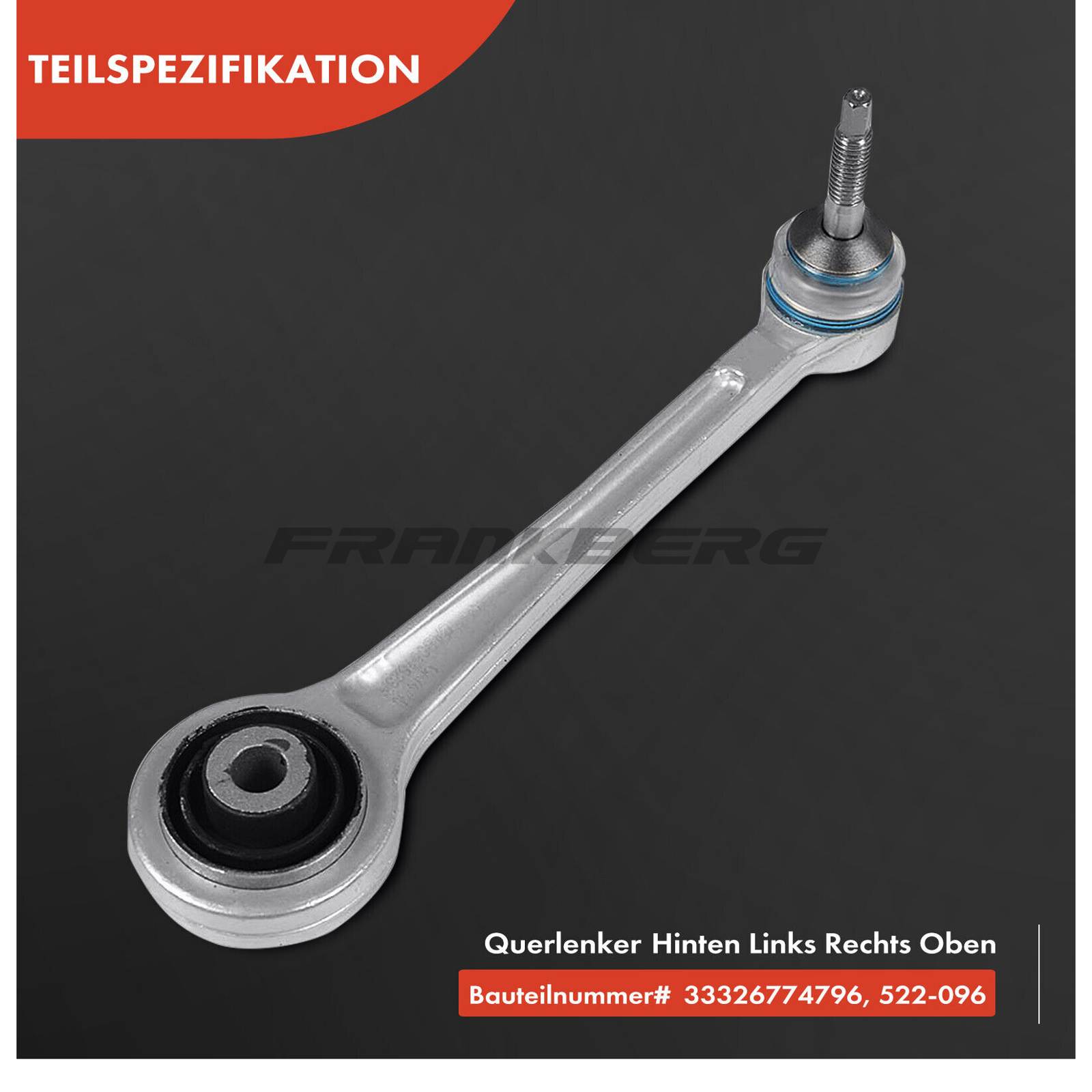 Control/Trailing Arm, wheel suspension
