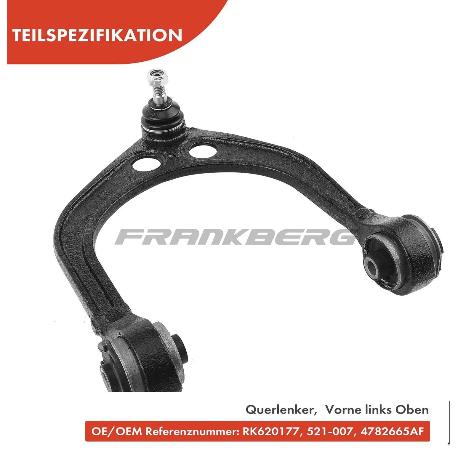 Control/Trailing Arm, wheel suspension