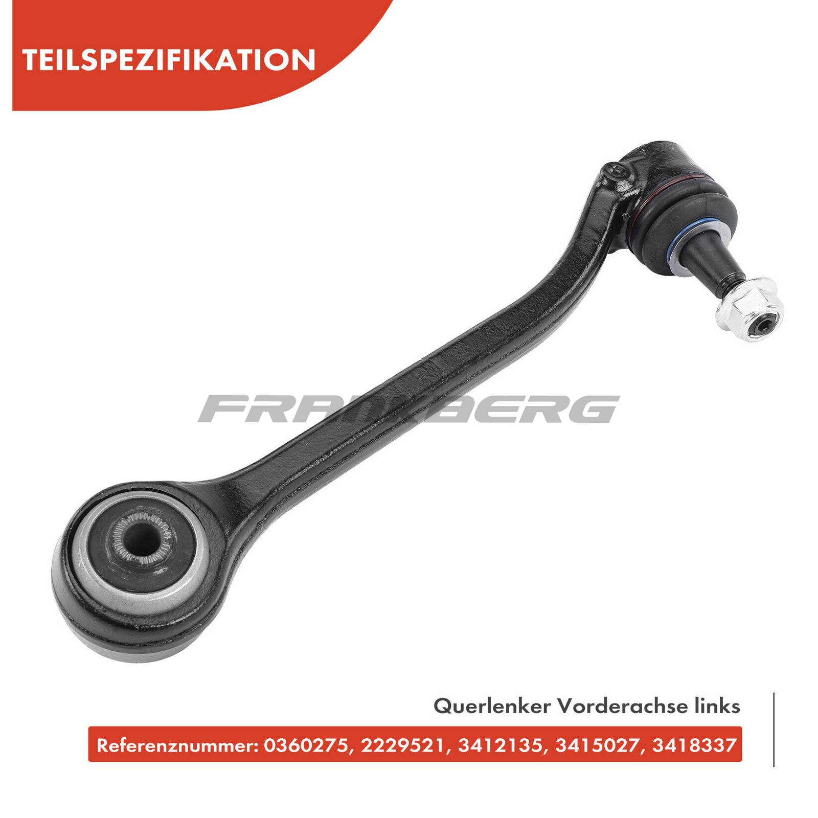 Control/Trailing Arm, wheel suspension (5481FB0006750)