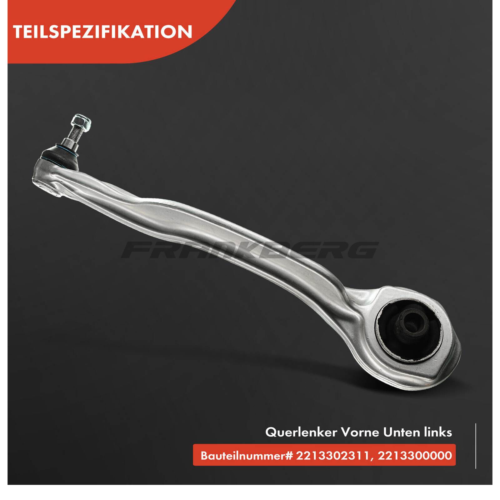Control/Trailing Arm, wheel suspension