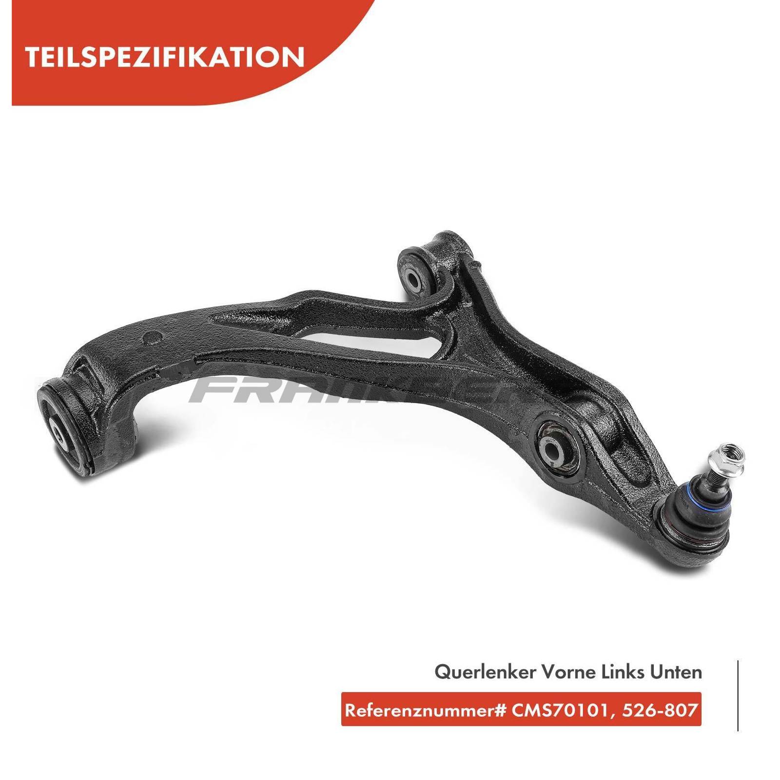 Control/Trailing Arm, wheel suspension