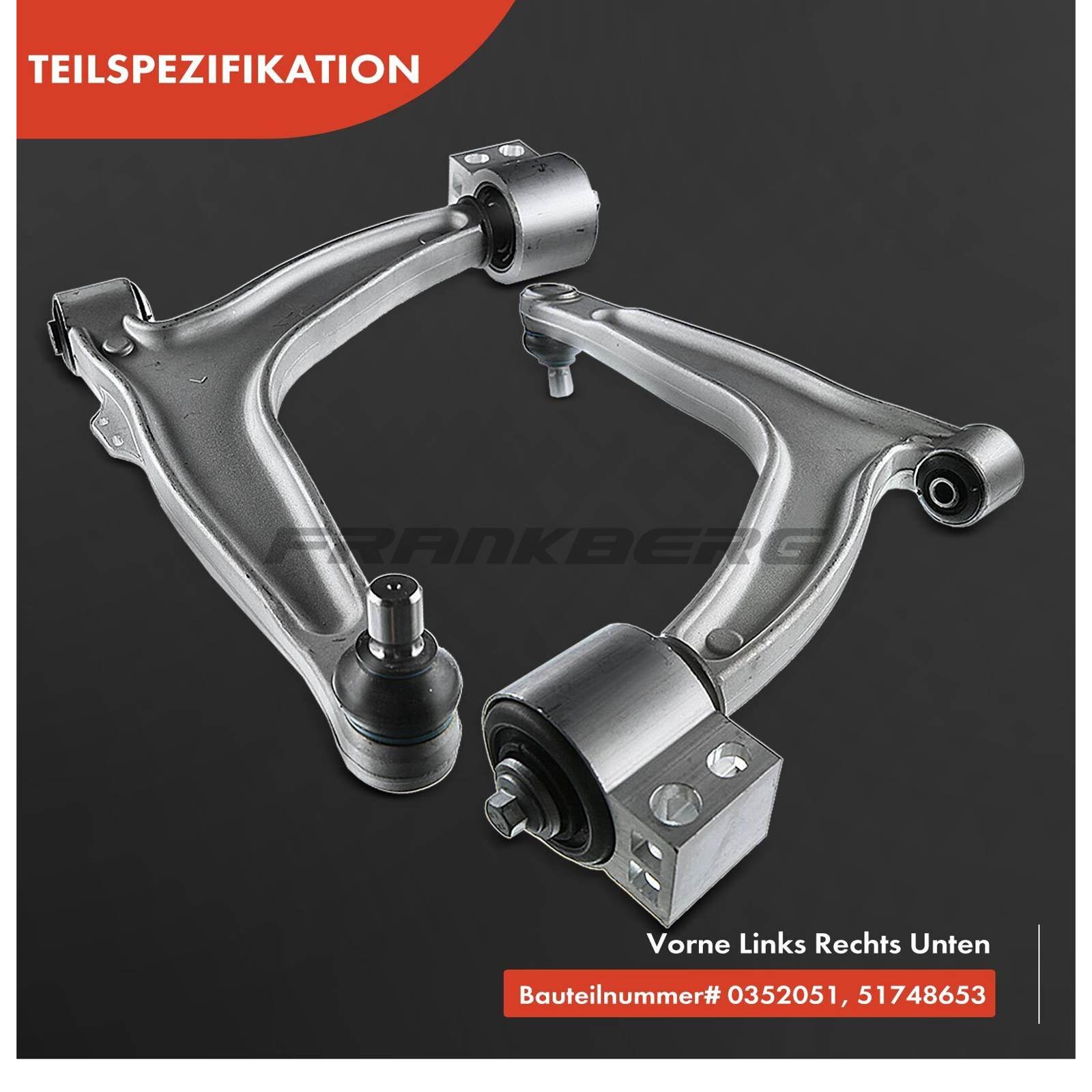 Control/Trailing Arm, wheel suspension