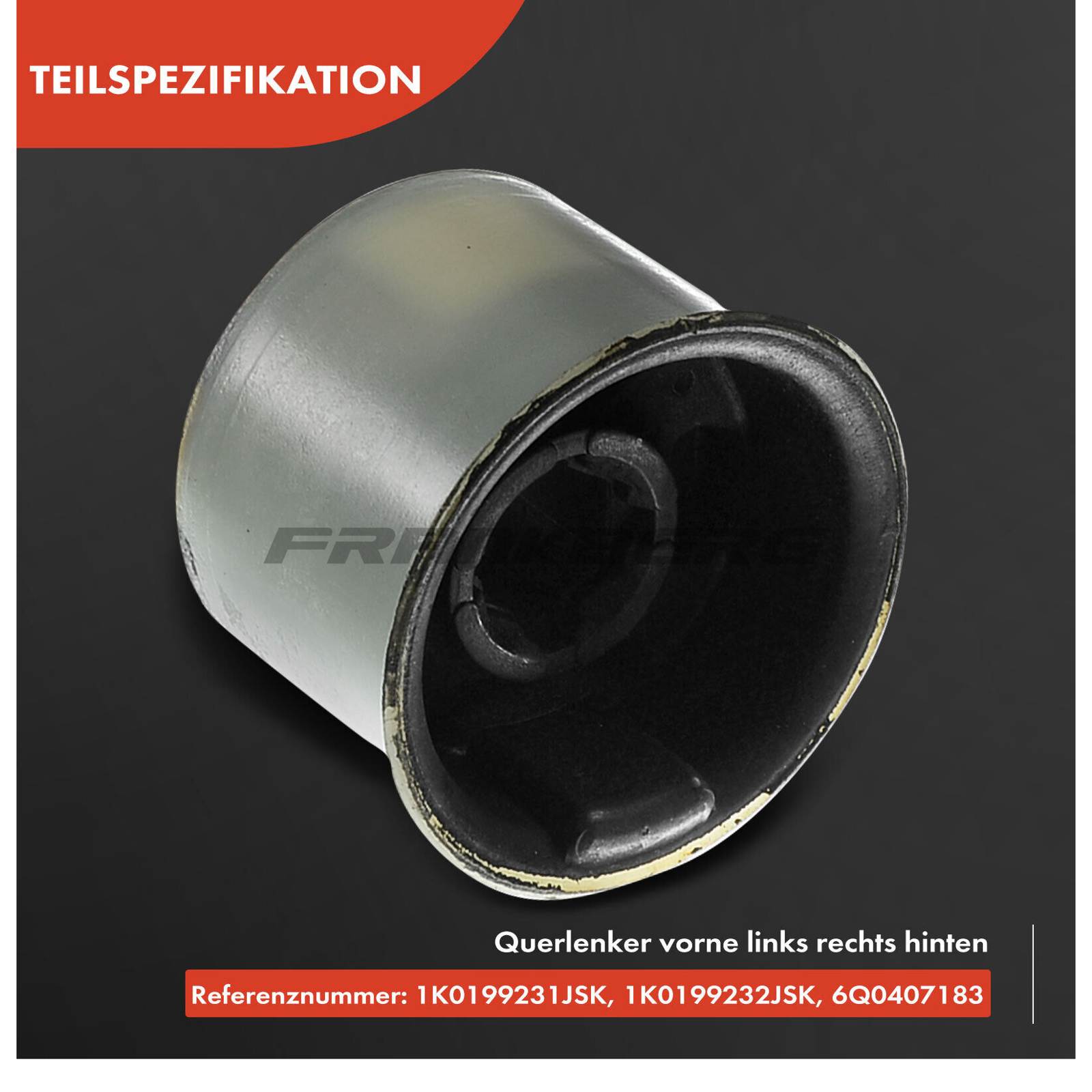 Control/Trailing Arm, wheel suspension