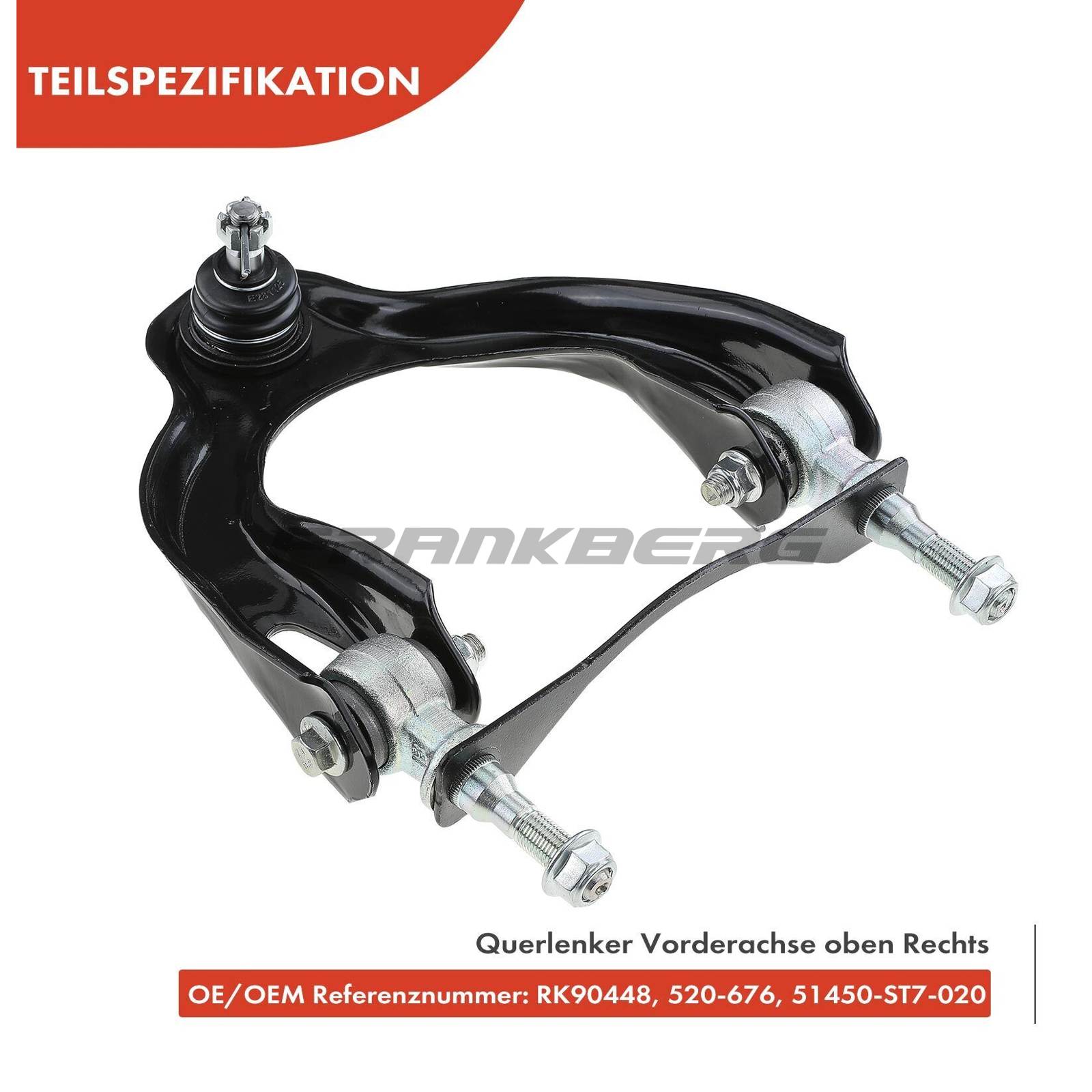 Control/Trailing Arm, wheel suspension