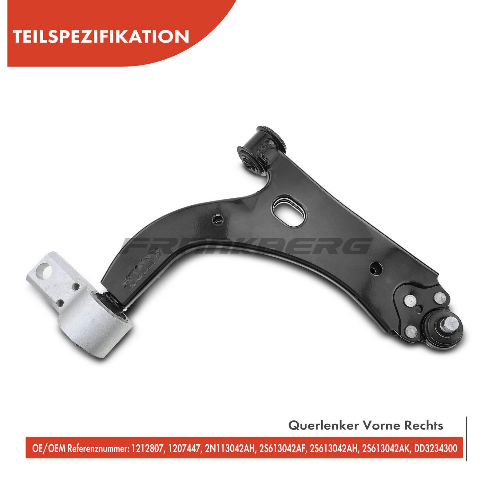 Control/Trailing Arm, wheel suspension