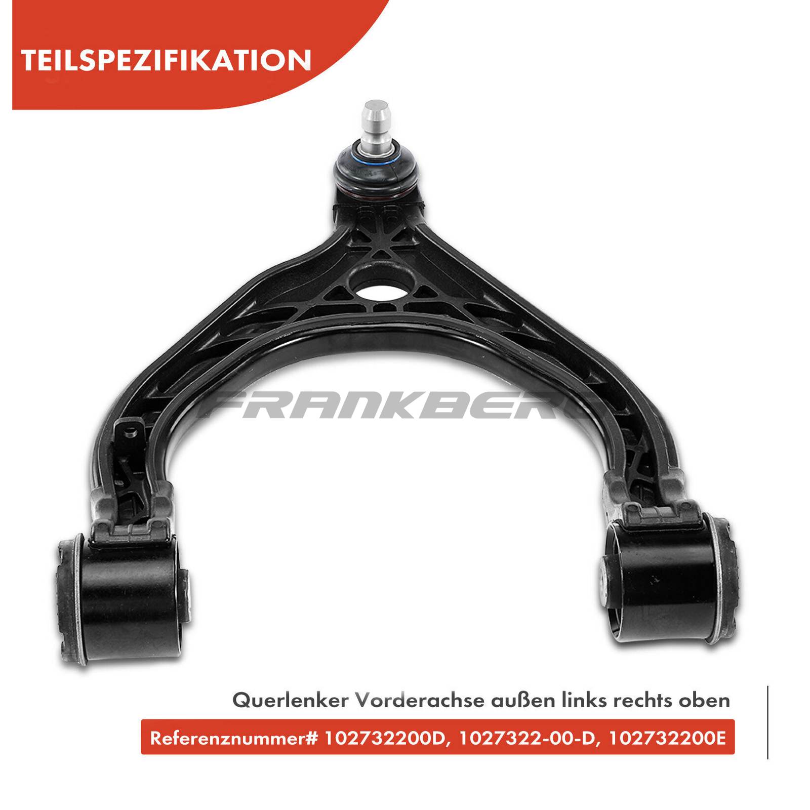 Control/Trailing Arm, wheel suspension