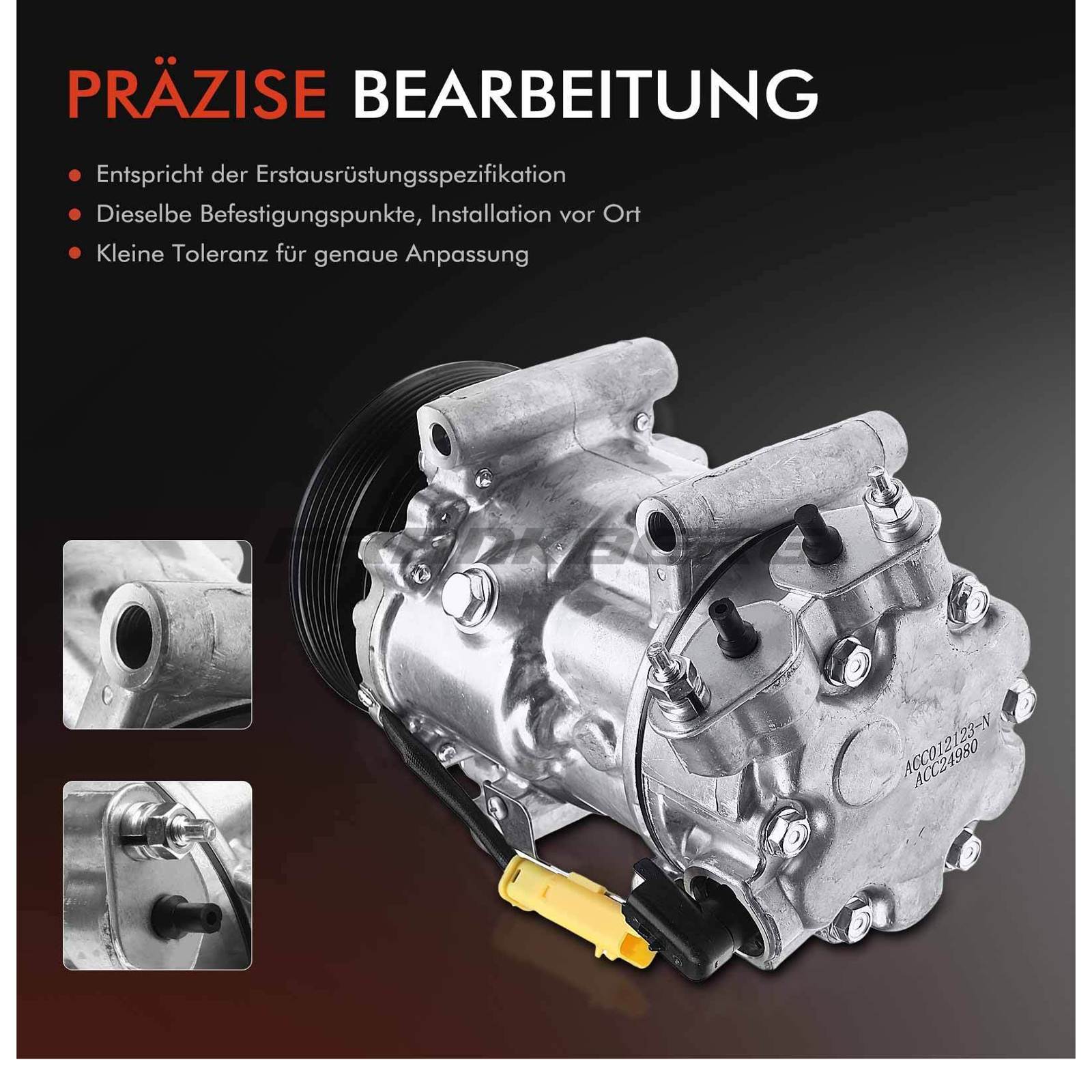 Compressor, air conditioning