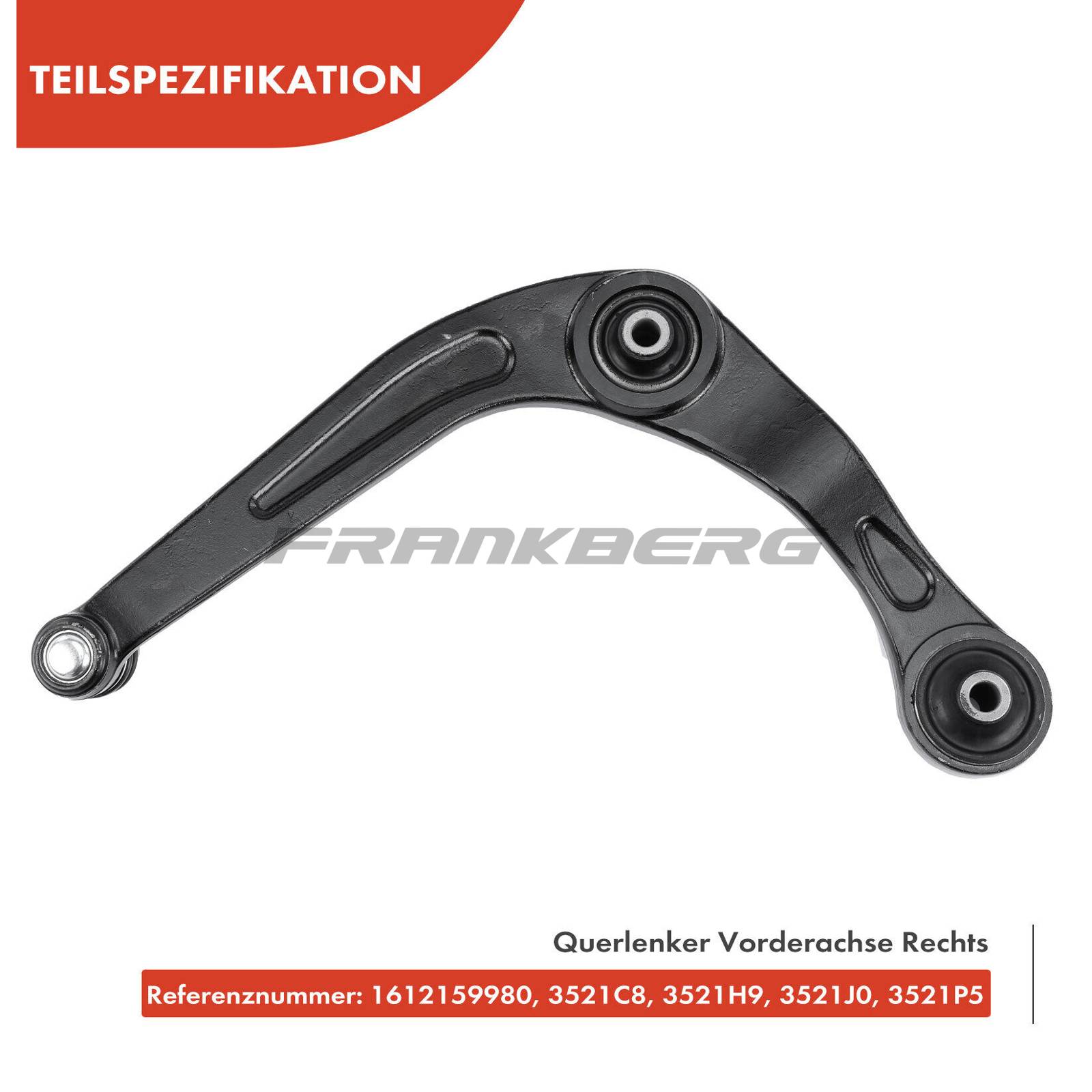 Control/Trailing Arm, wheel suspension