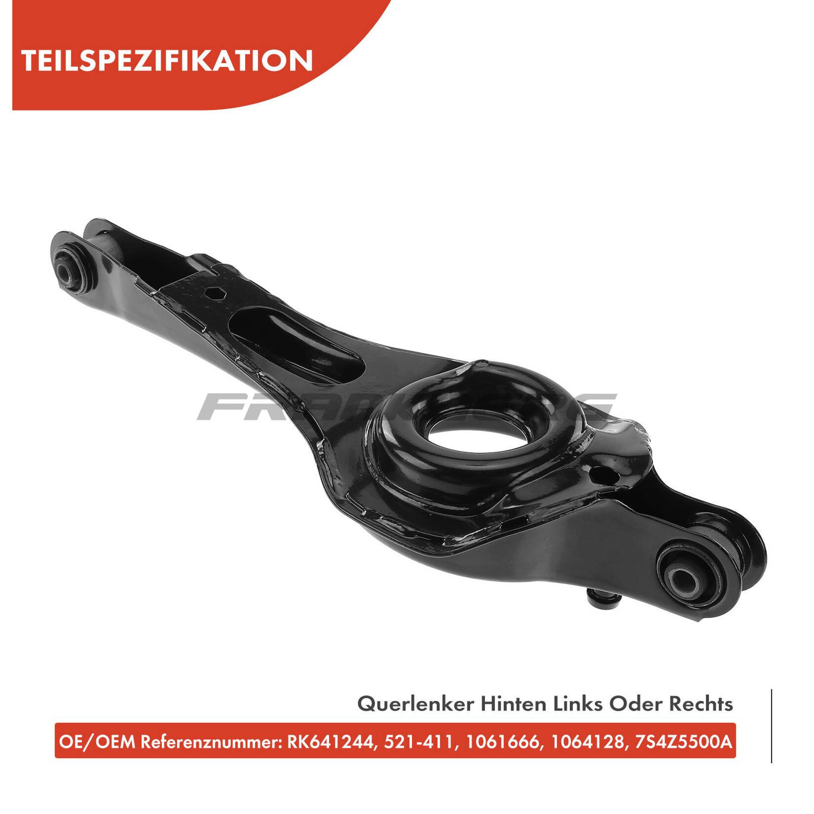 Control/Trailing Arm, wheel suspension