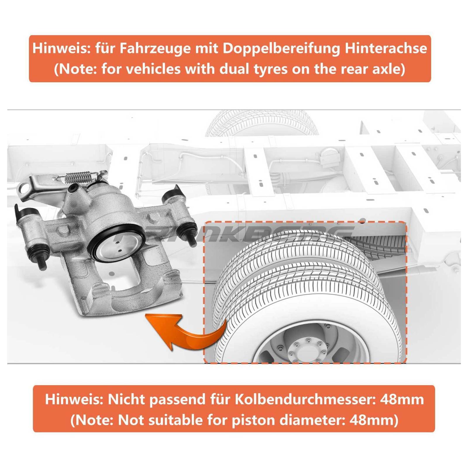Brake Caliper (5481FB0003158)