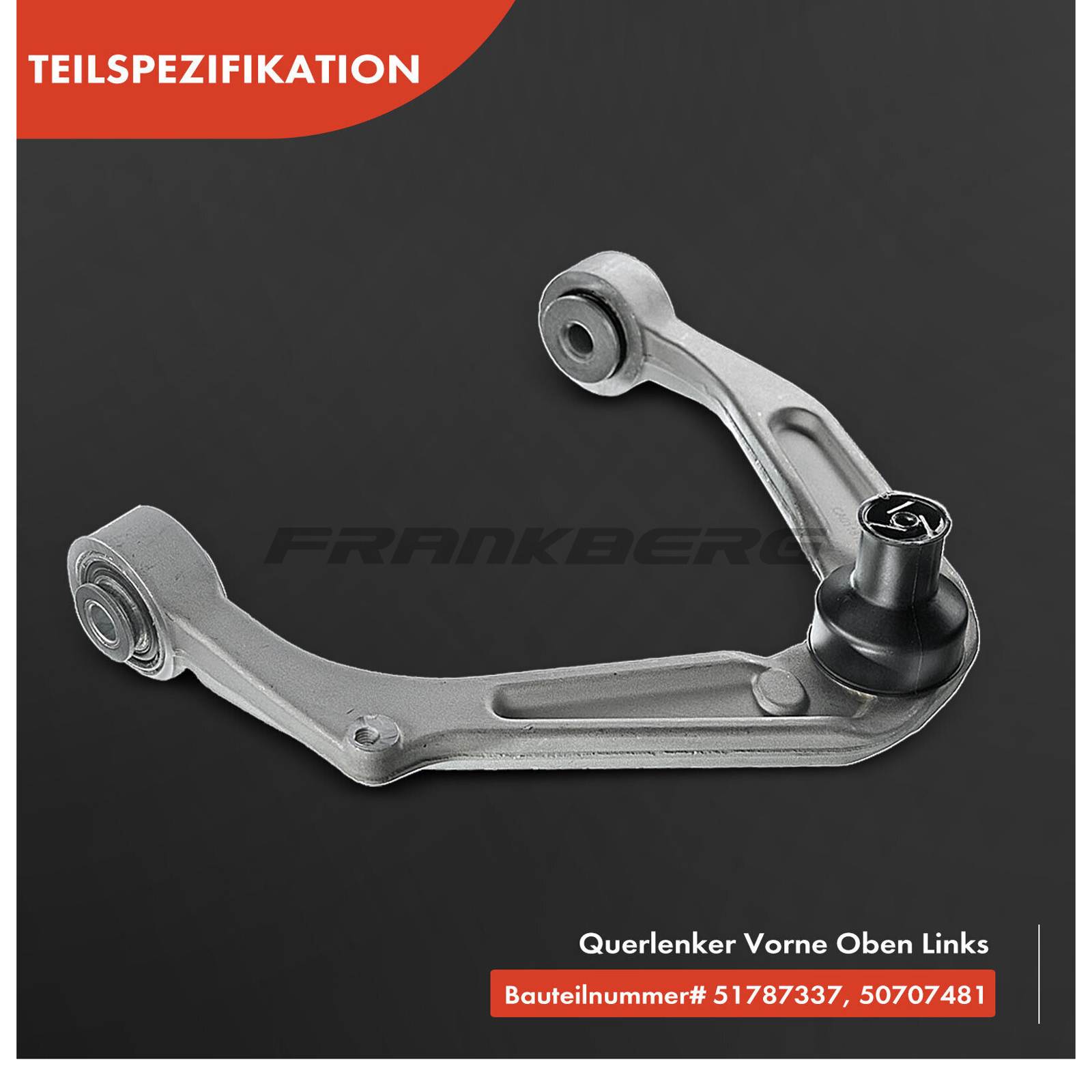 Control/Trailing Arm, wheel suspension