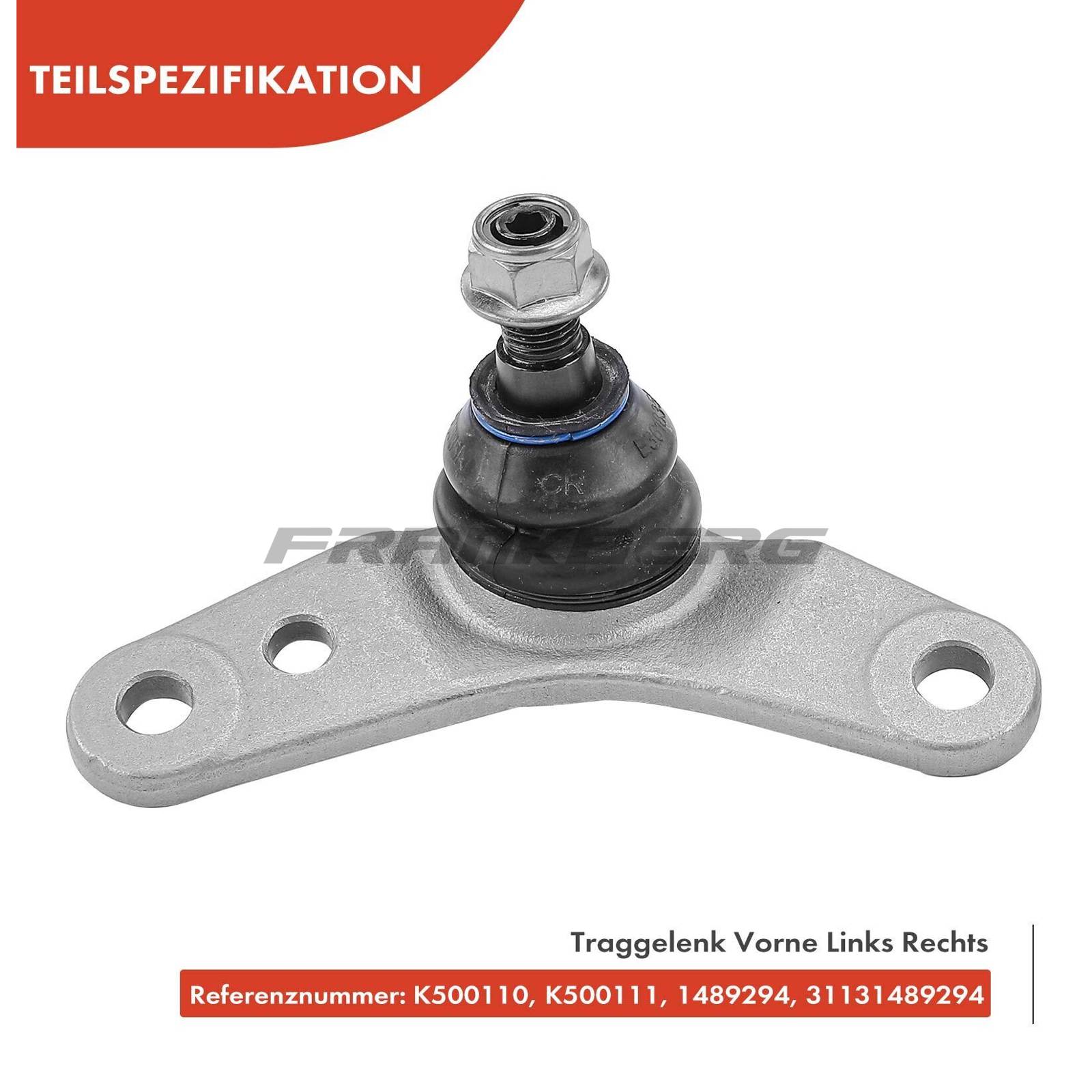 Control/Trailing Arm, wheel suspension