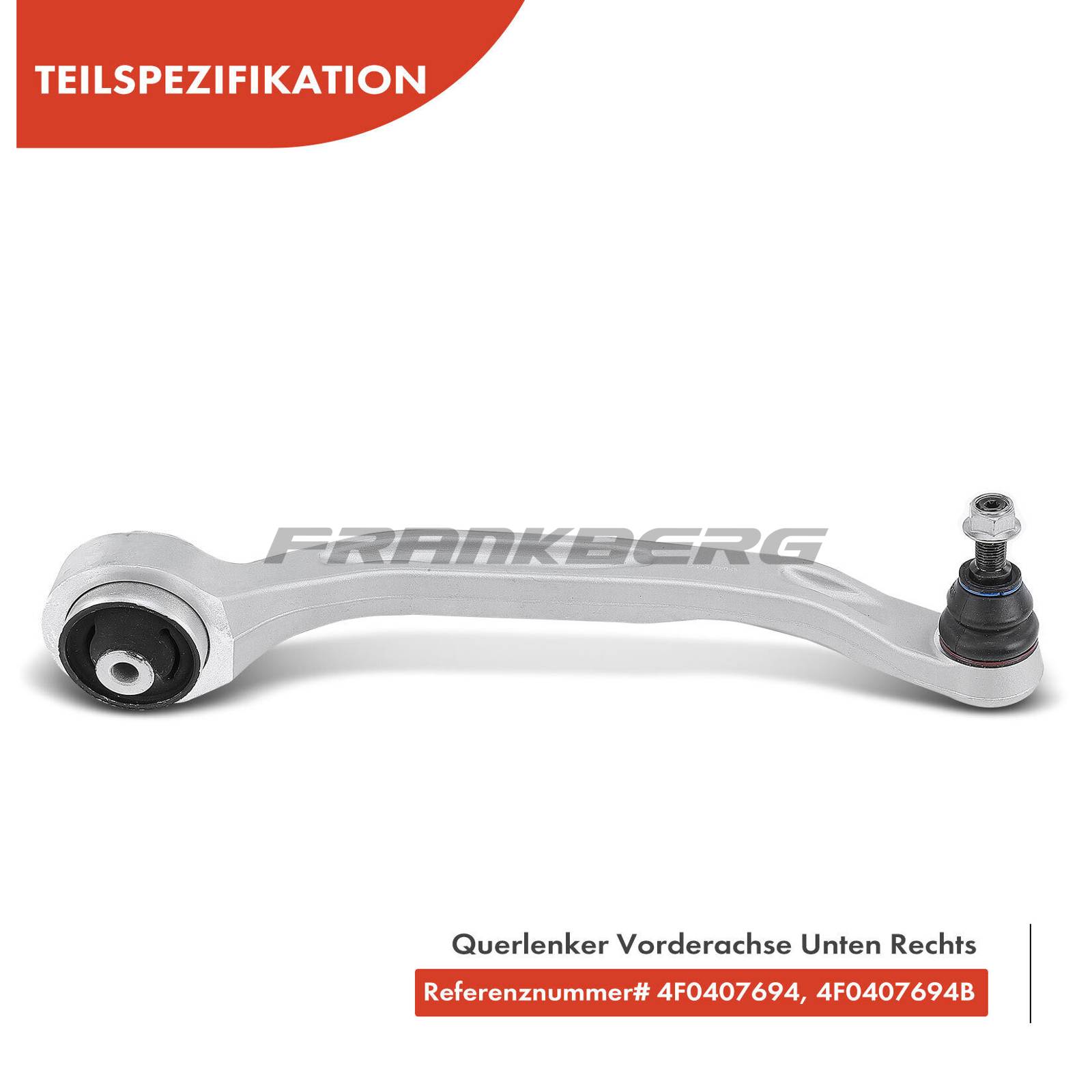 Control/Trailing Arm, wheel suspension