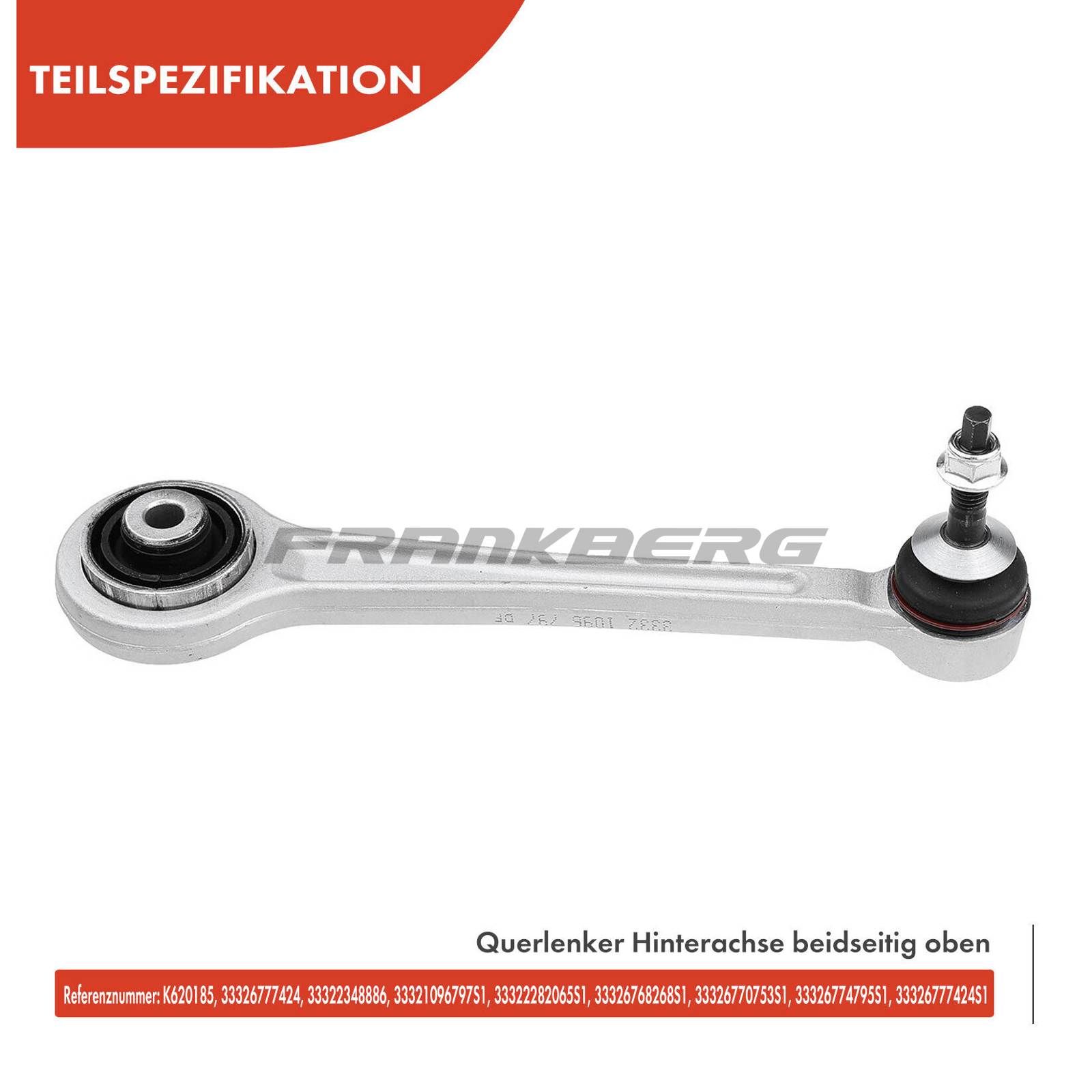 Control/Trailing Arm, wheel suspension