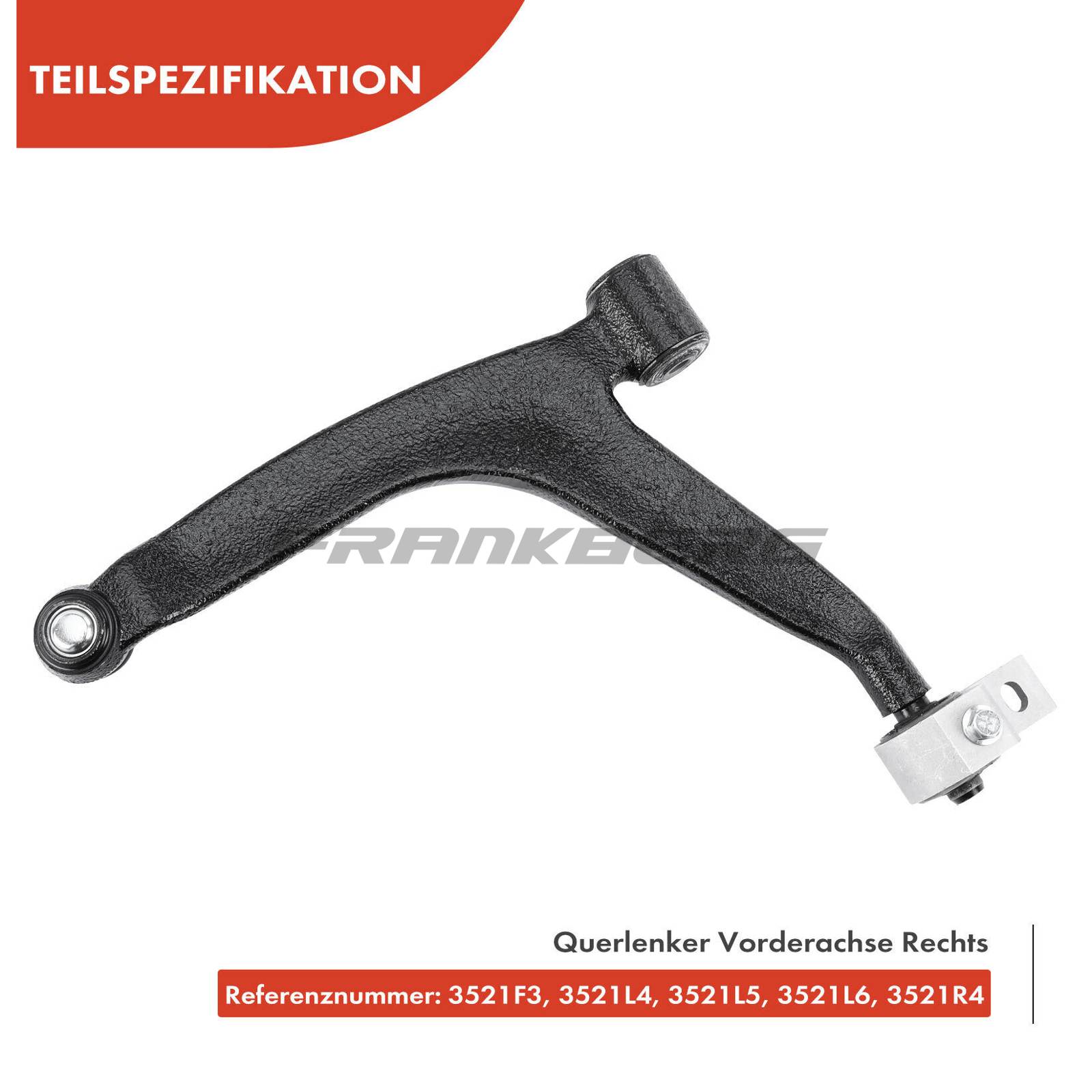 Control/Trailing Arm, wheel suspension