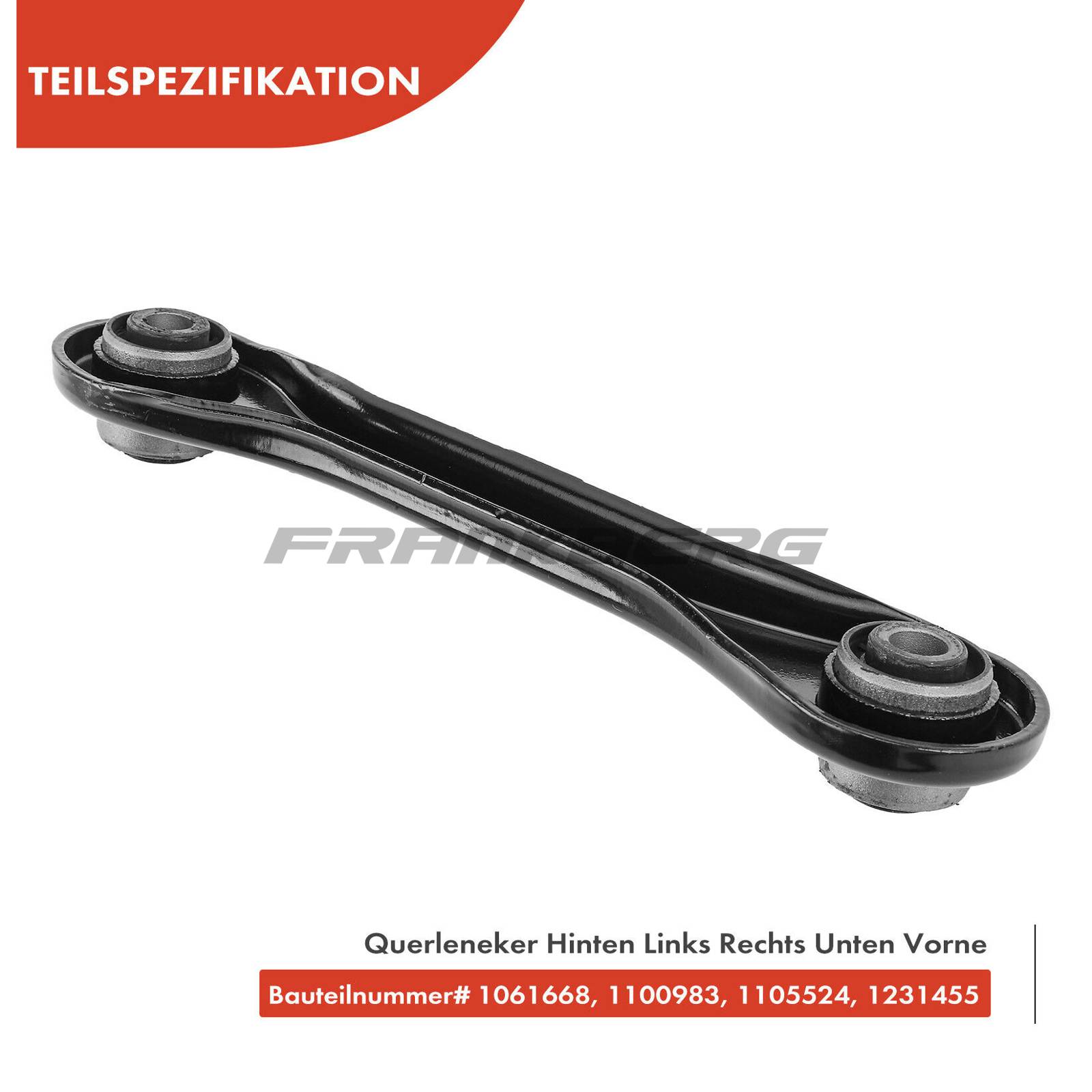 Control/Trailing Arm, wheel suspension