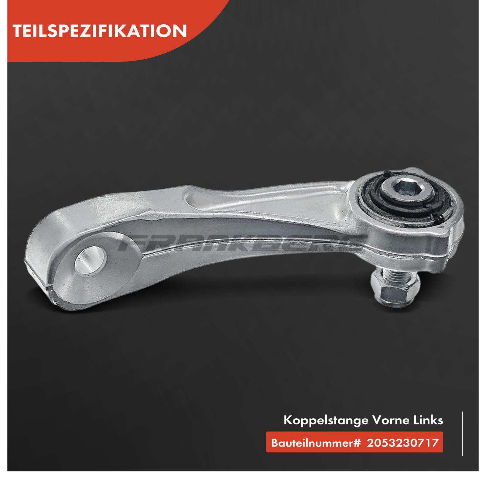 Control/Trailing Arm, wheel suspension