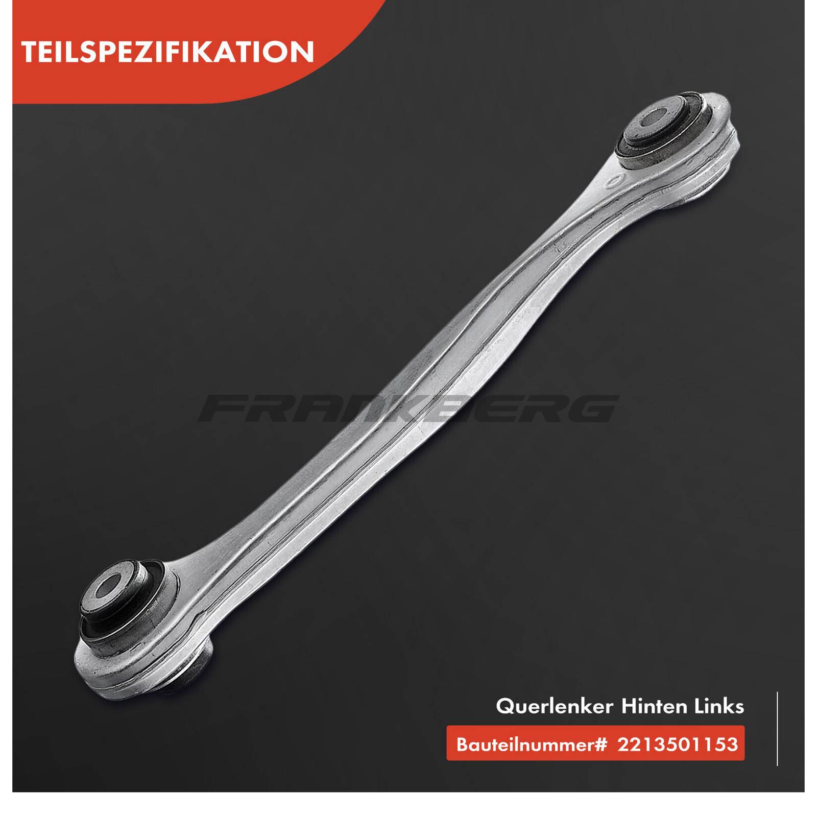 Control/Trailing Arm, wheel suspension