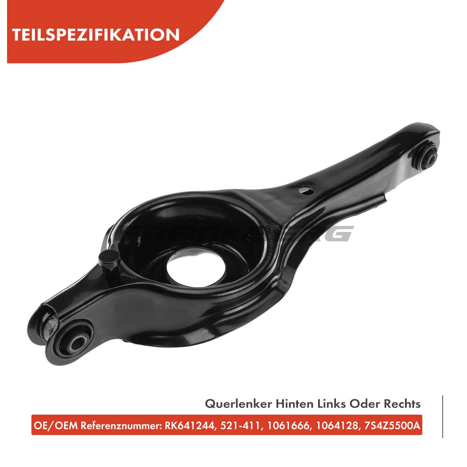 Control/Trailing Arm, wheel suspension