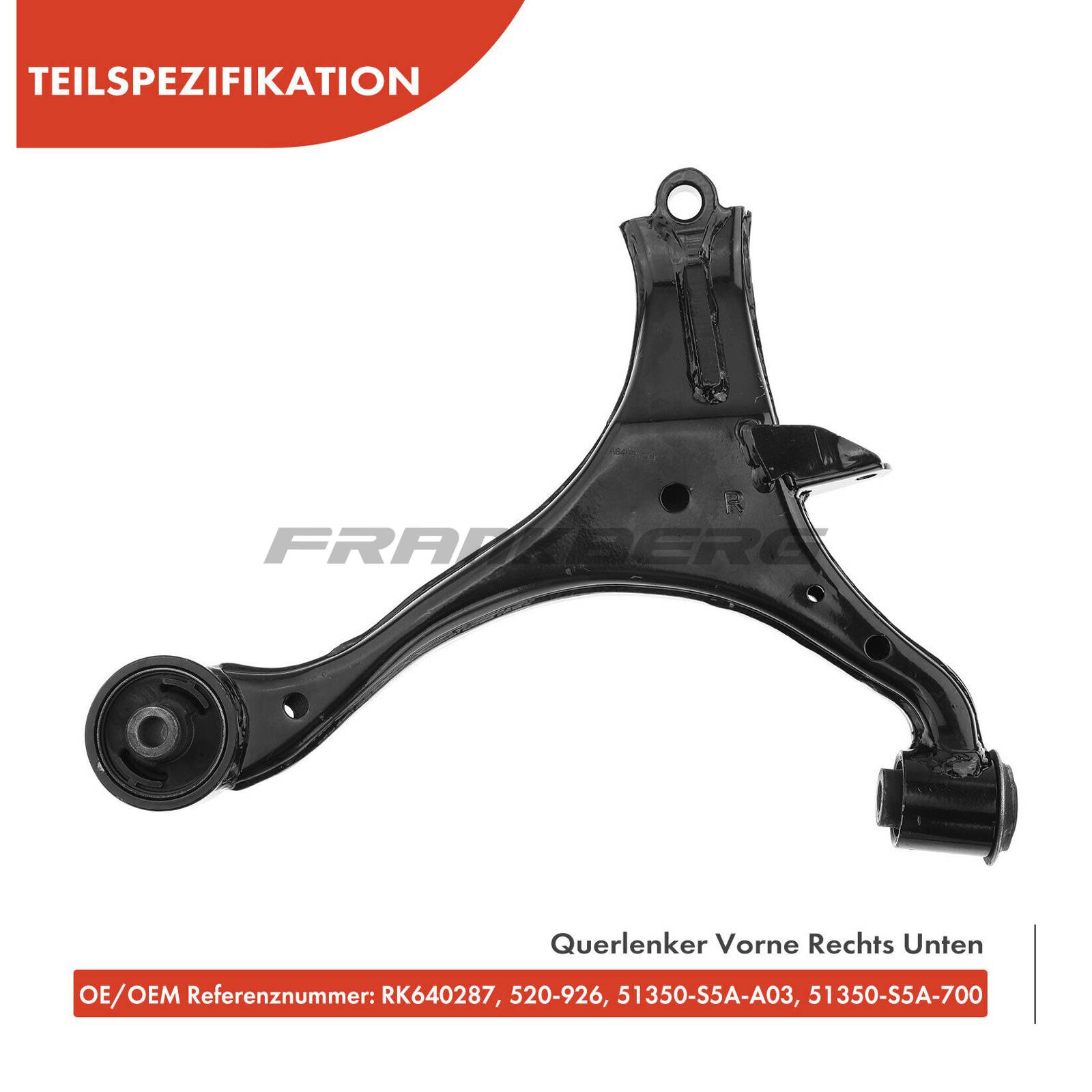 Control/Trailing Arm, wheel suspension