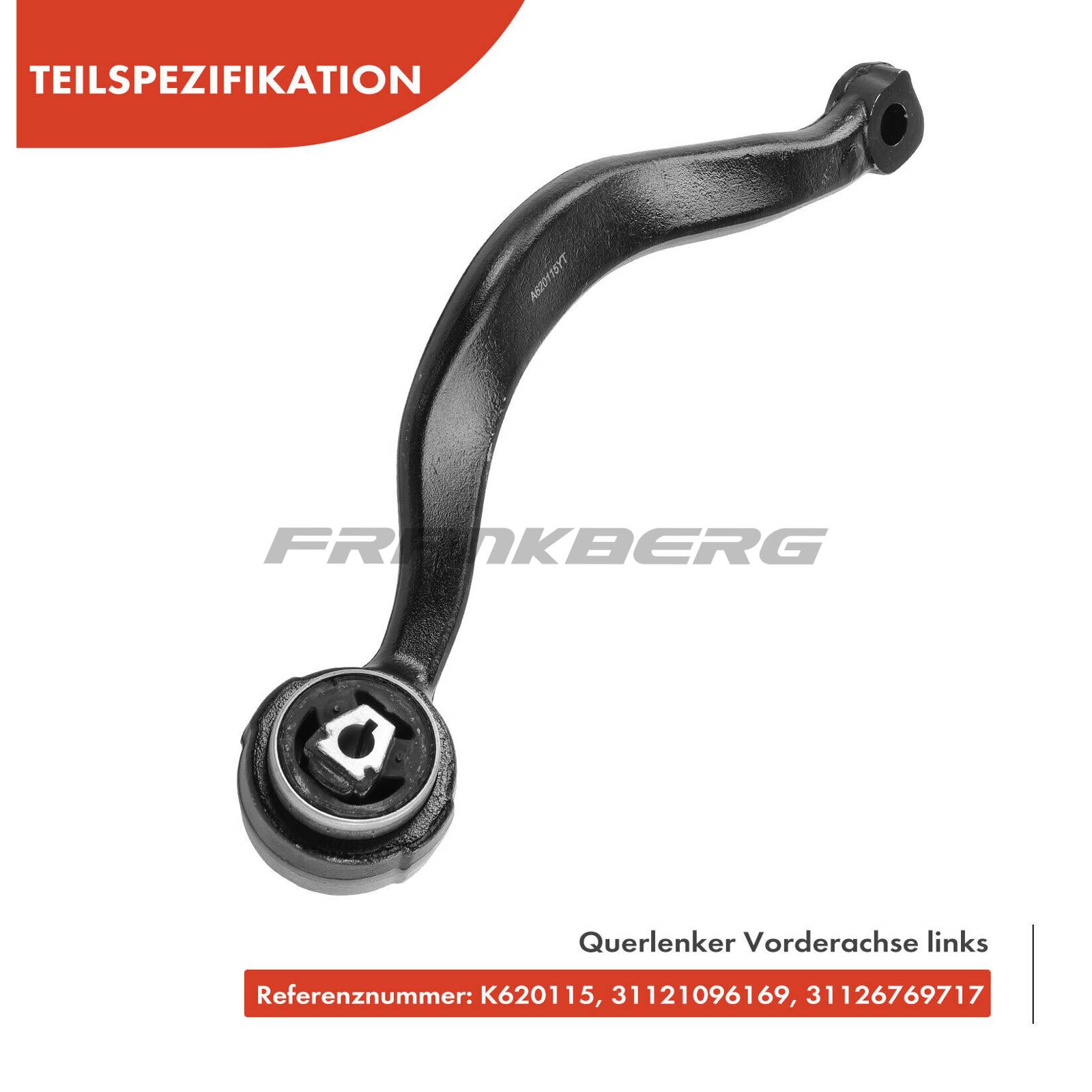 Control/Trailing Arm, wheel suspension