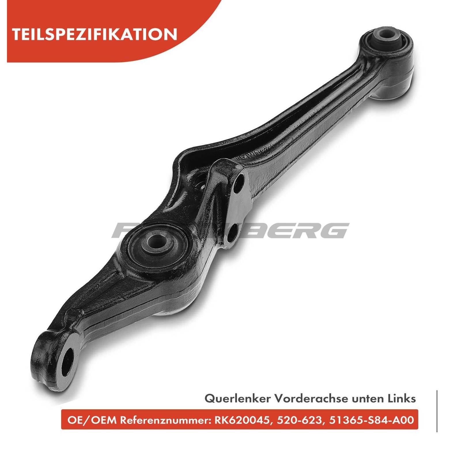 Control/Trailing Arm, wheel suspension