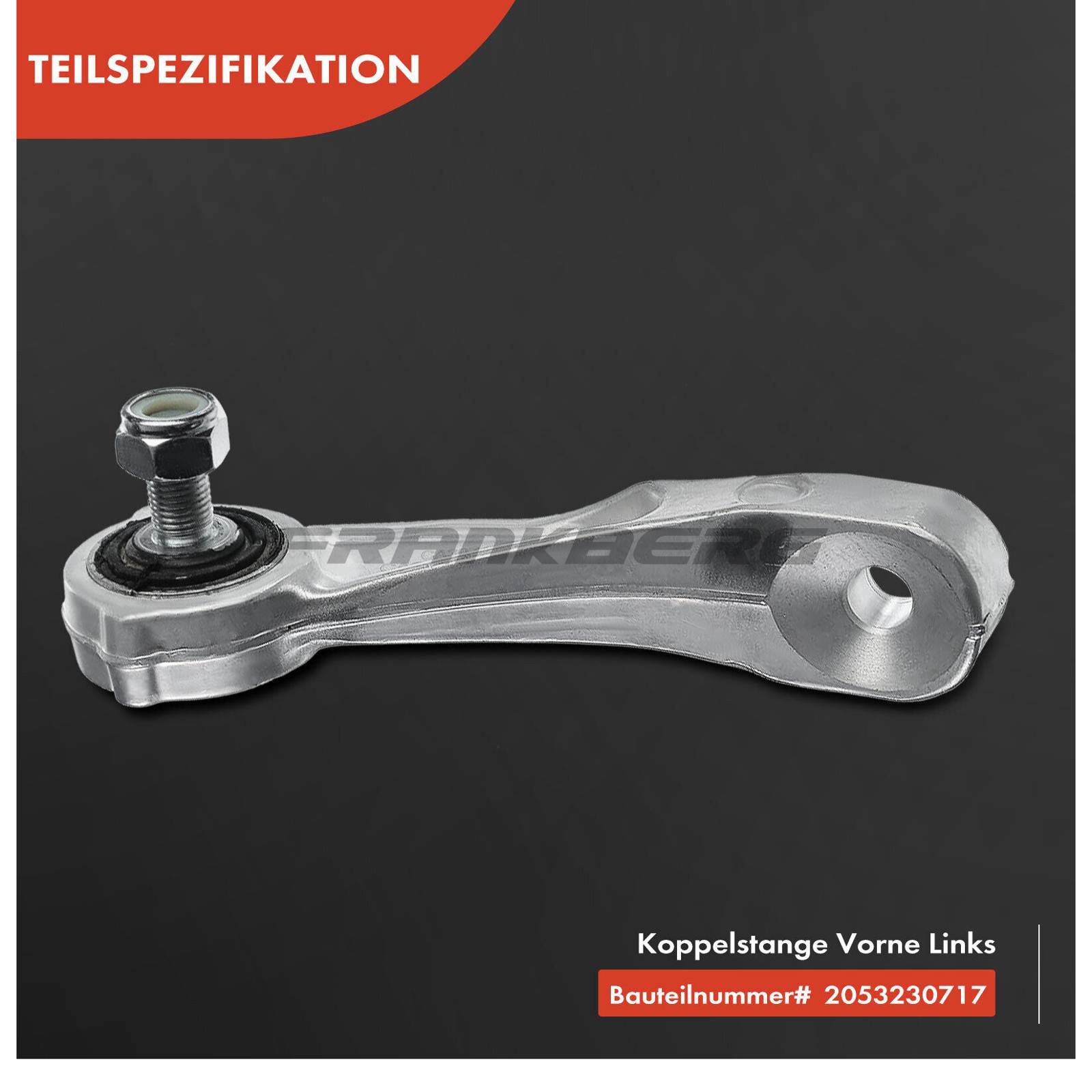 Control/Trailing Arm, wheel suspension