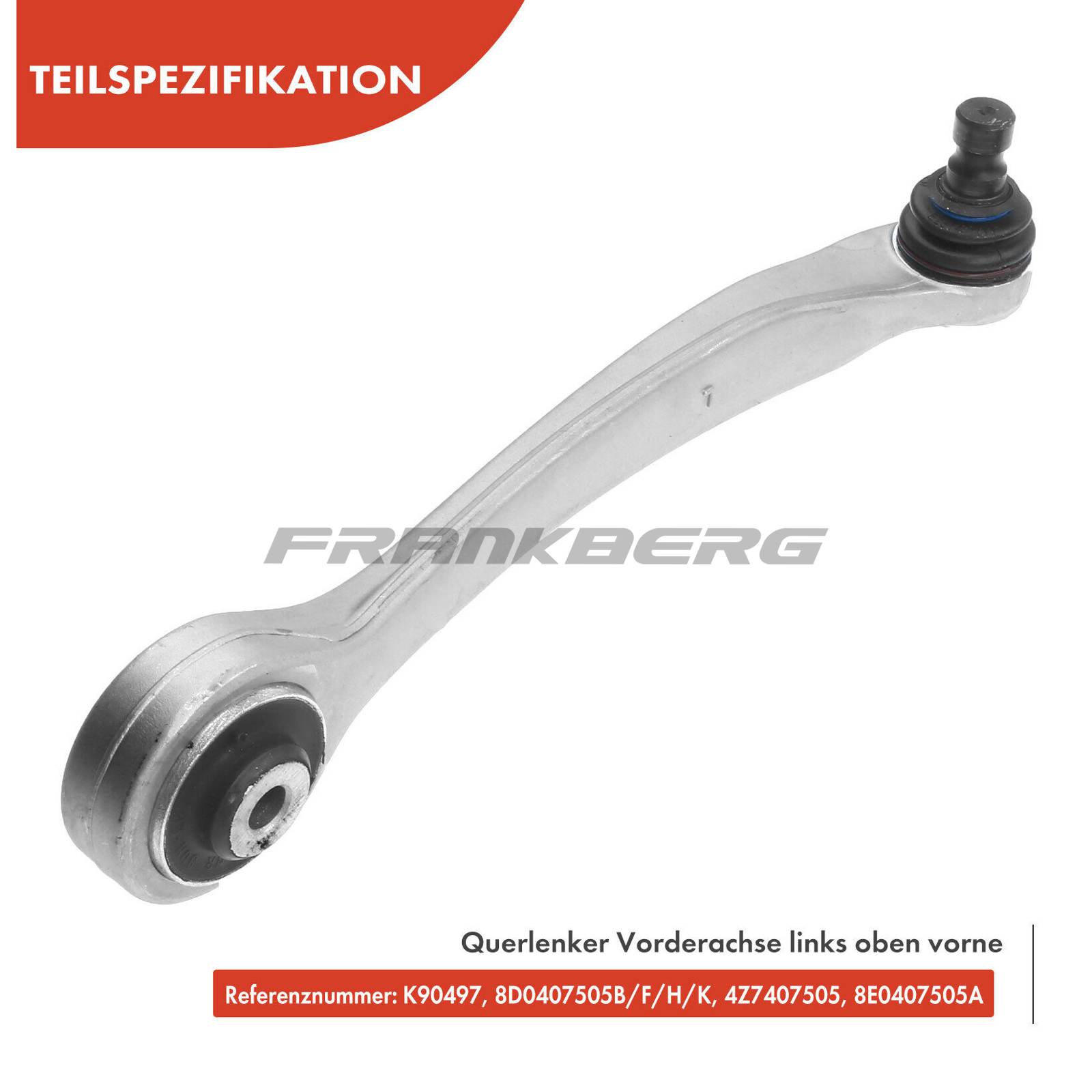 Control/Trailing Arm, wheel suspension