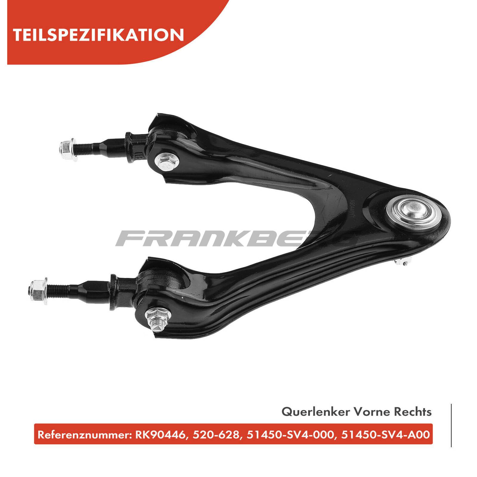 Control/Trailing Arm, wheel suspension