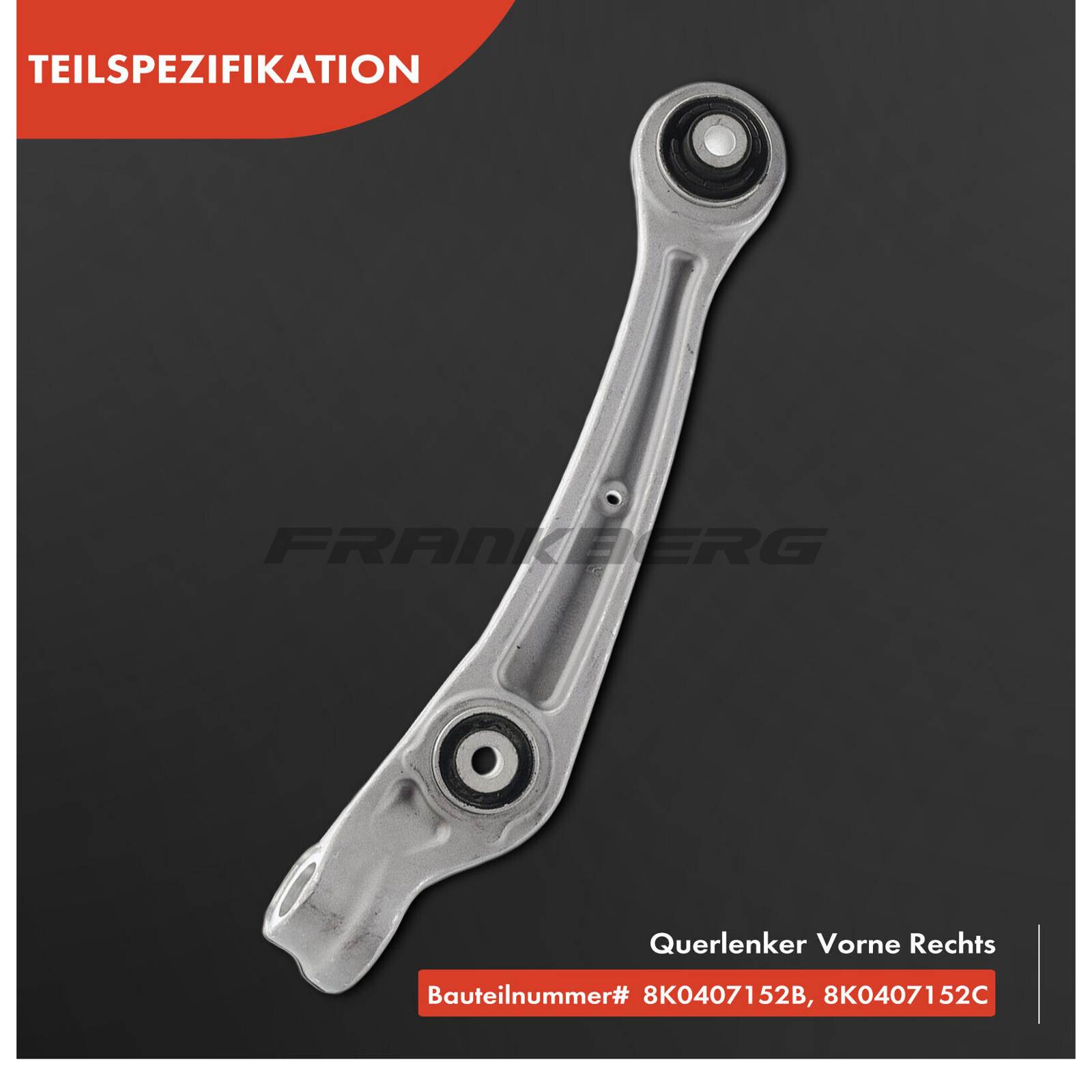 Control/Trailing Arm, wheel suspension