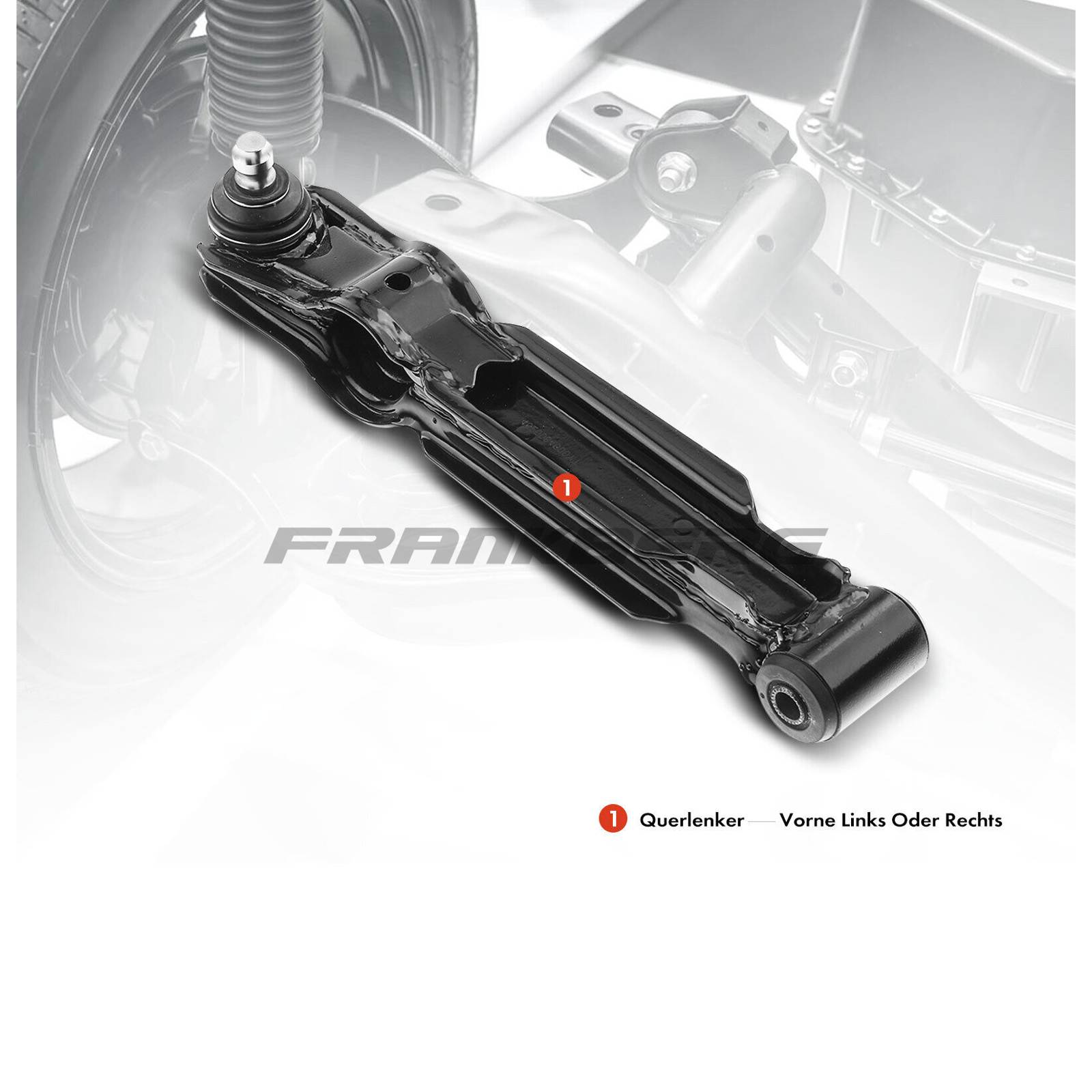 Control/Trailing Arm, wheel suspension (5481FB0006651)