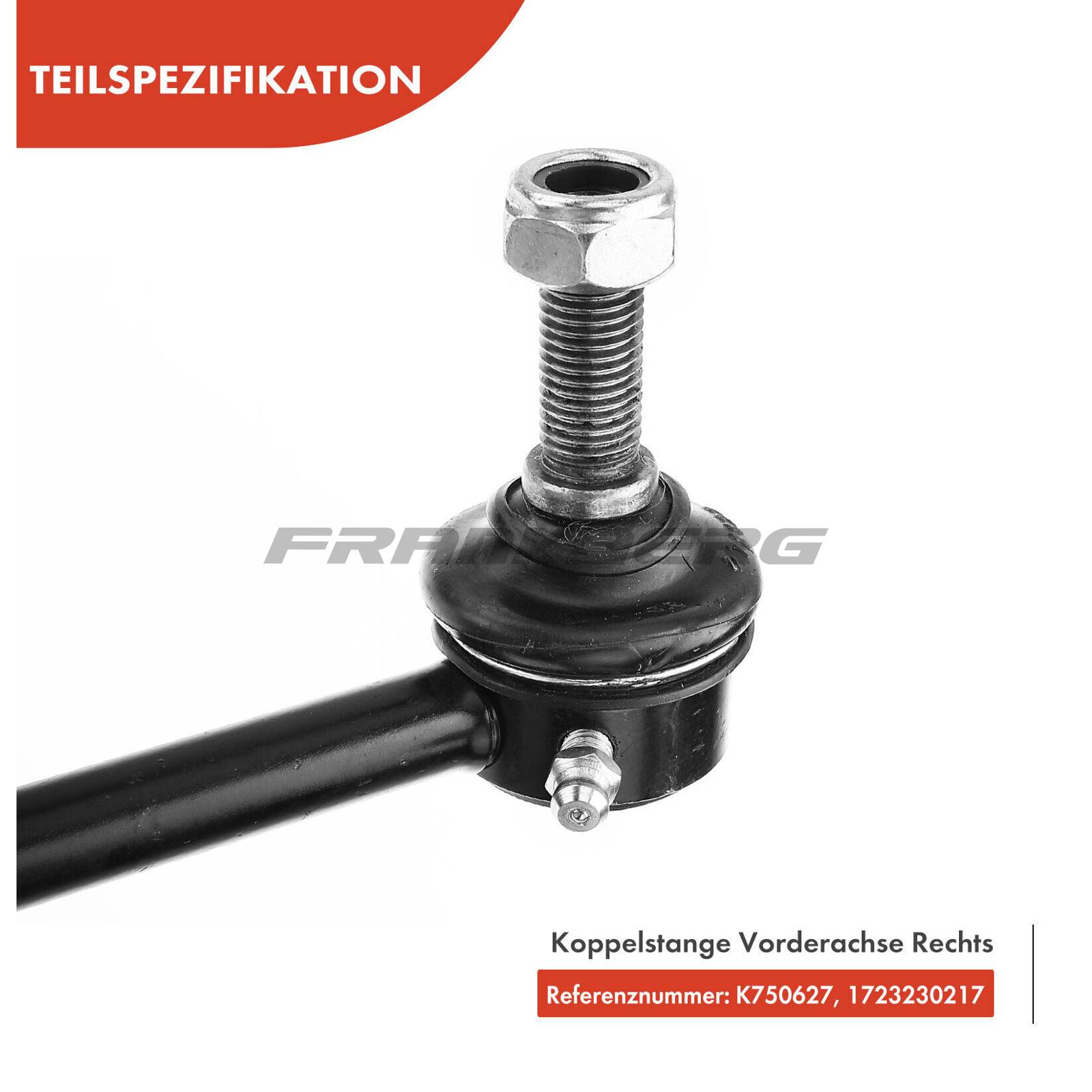 Bushing, stabiliser coupling rod